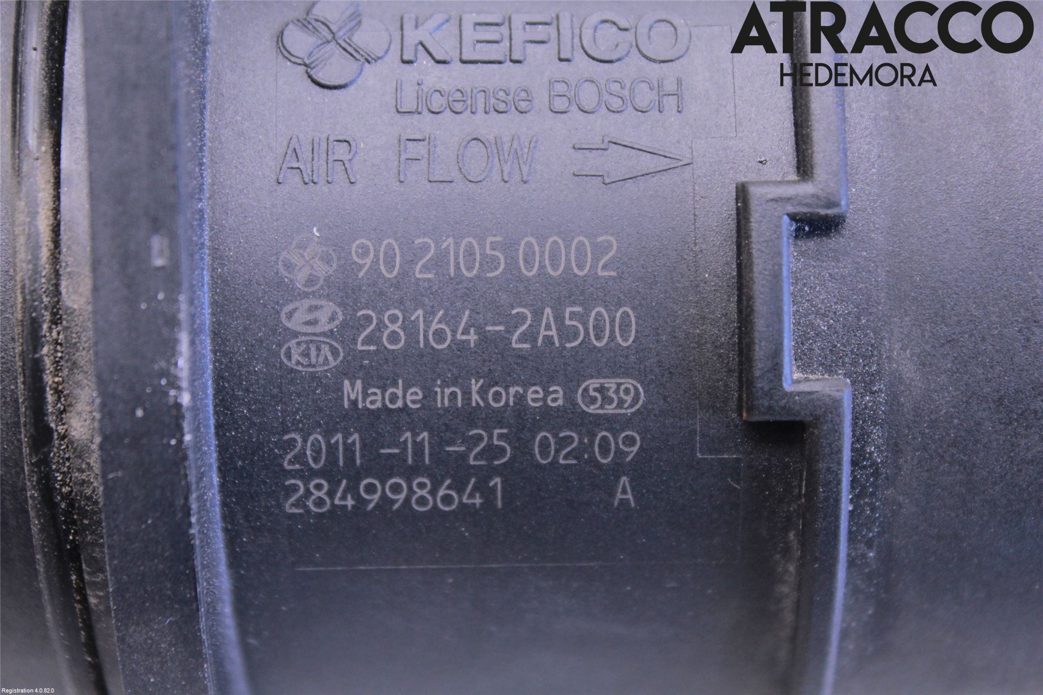 Hyundai ix35 Injluftmassamätare