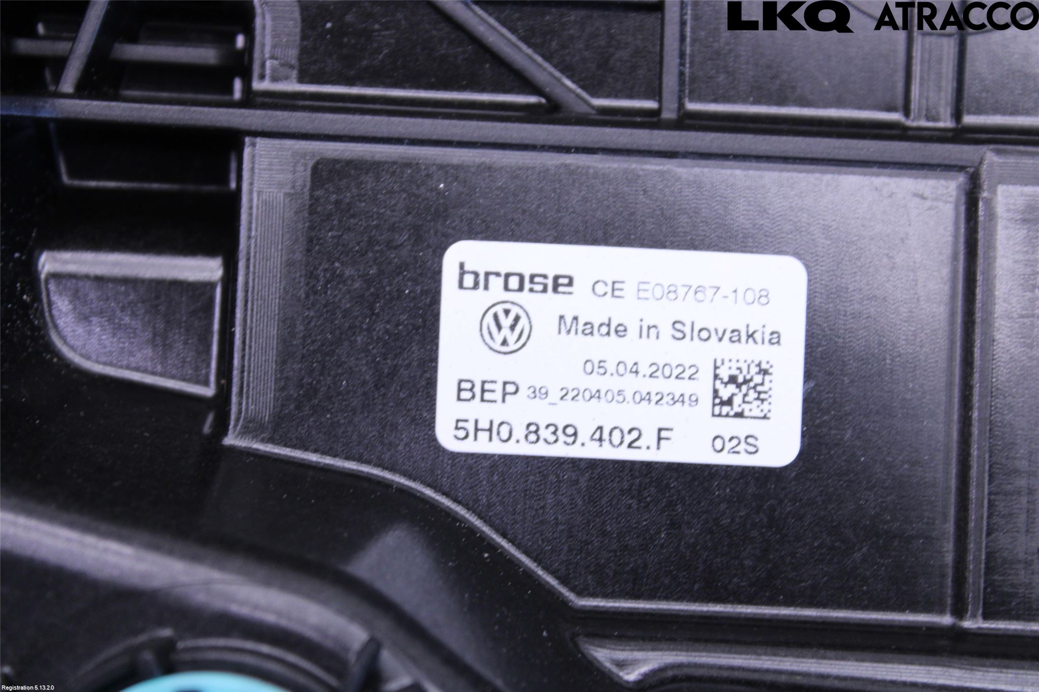 Volkswagen VW GOLF / E-GOLF VIII 20- Fönsterhiss El Kompl