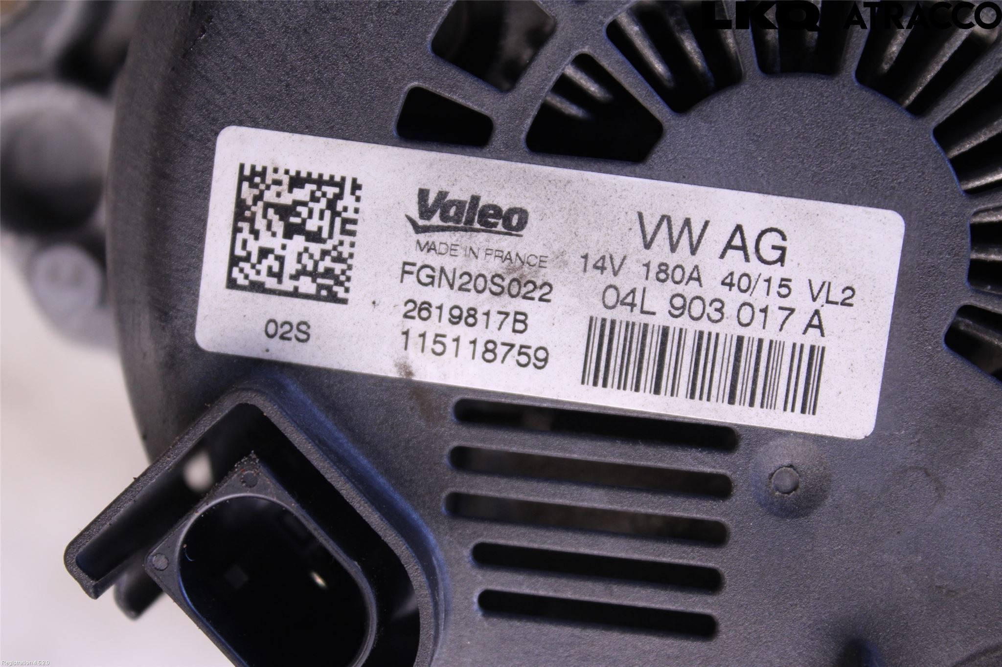 Audi A4 12-15 Generator