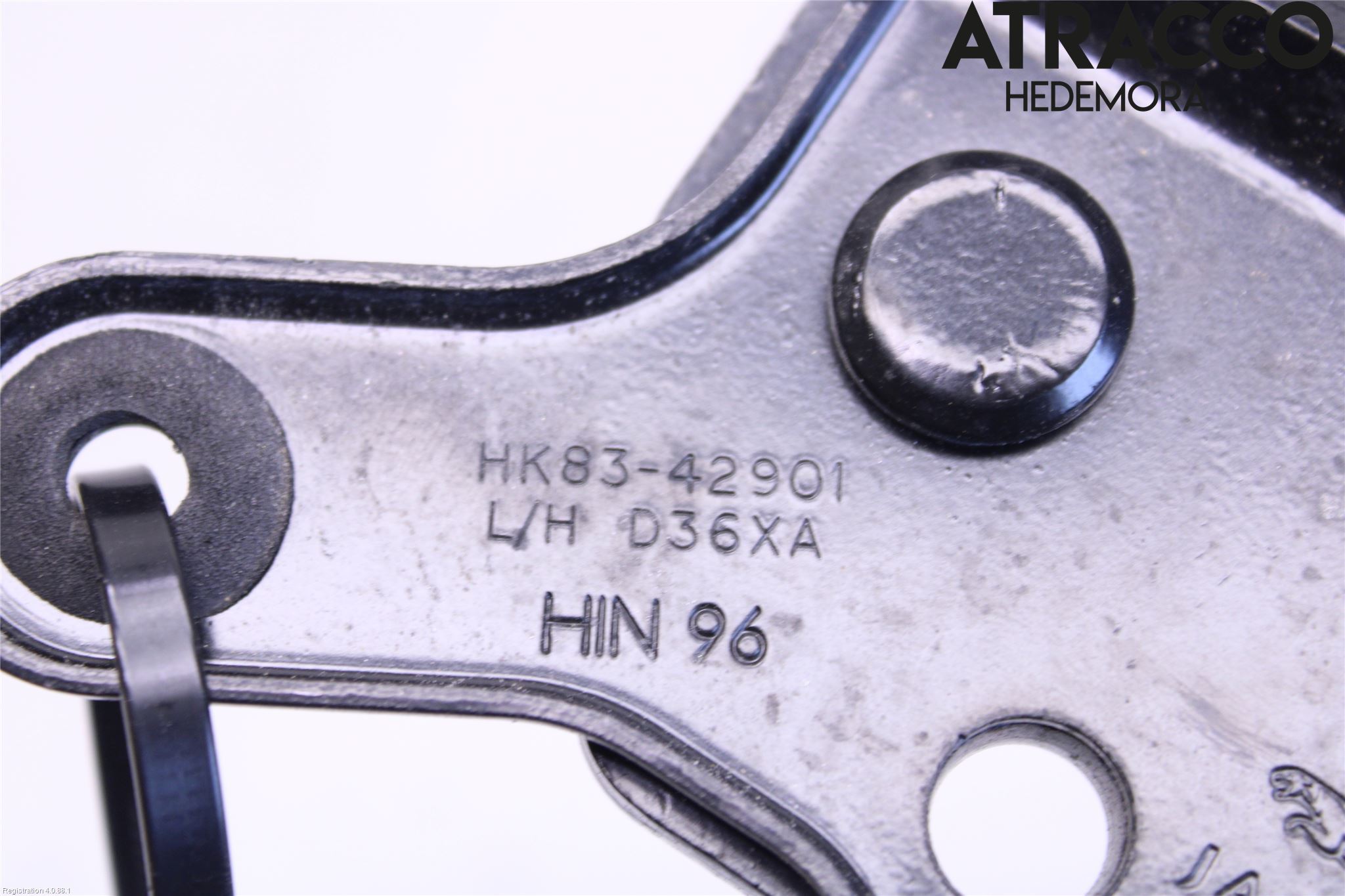 Jaguar F-PACE Bakluckegångjärn Vä