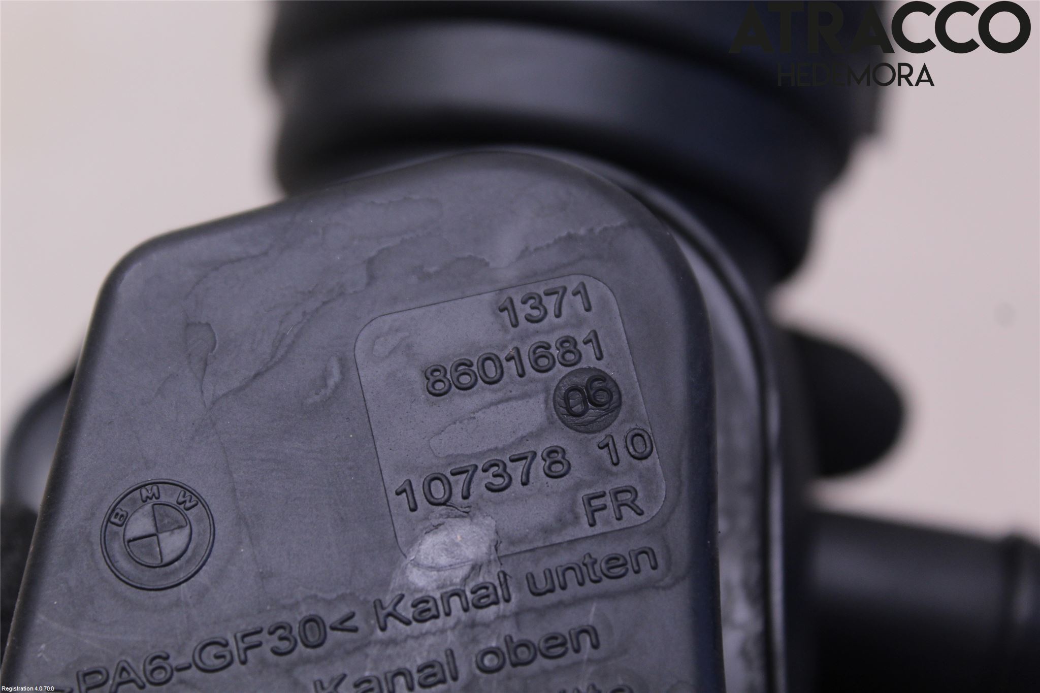 BMW 3 F30/F31/F80 12-19 Resonatorrör