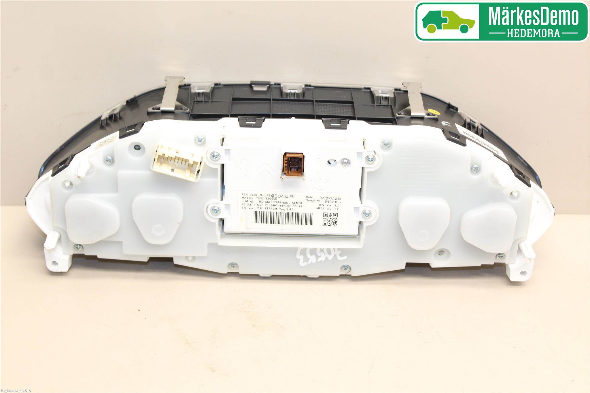 Peugeot 2008 13-20 Instrument Komb