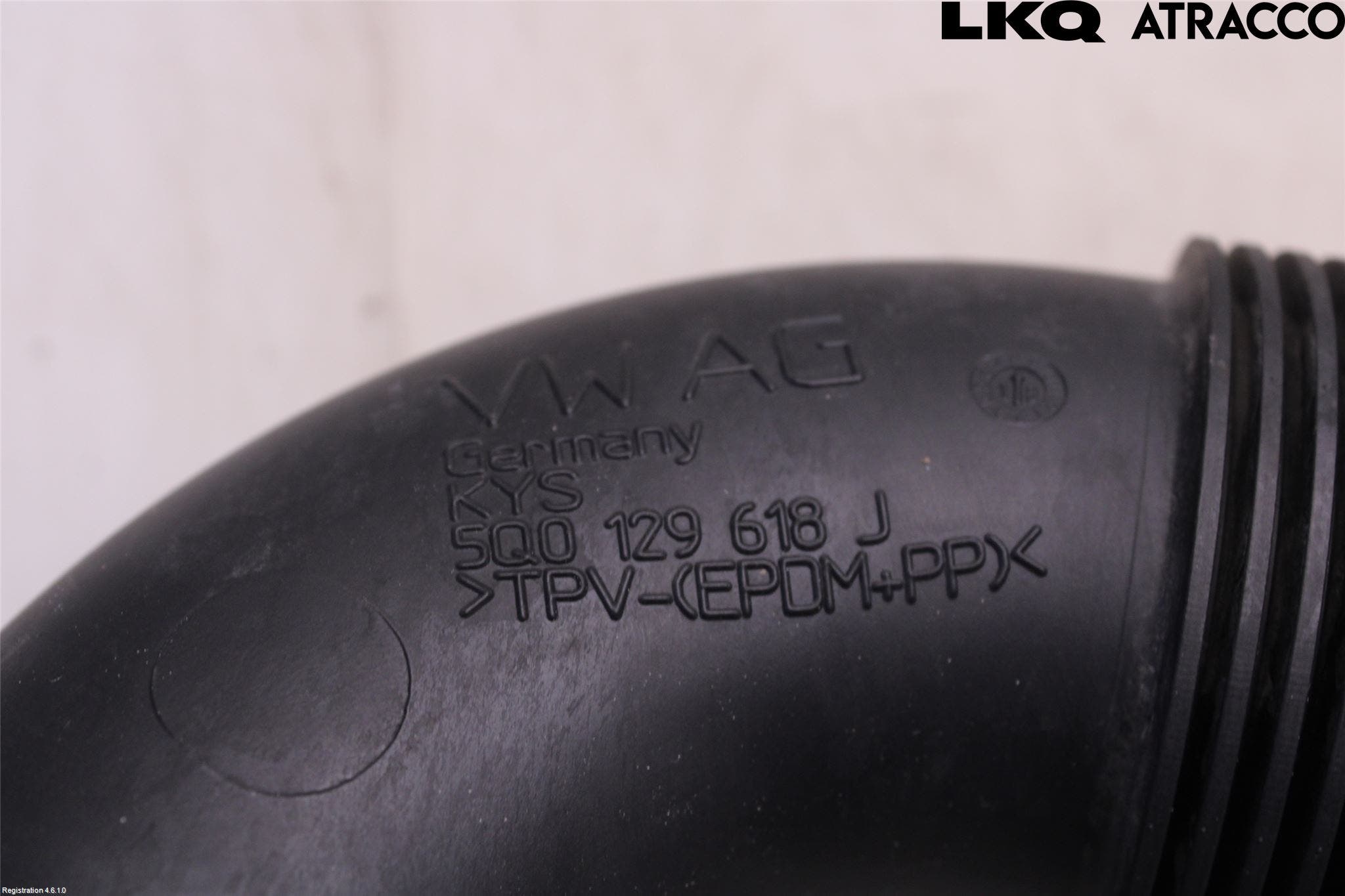 Volkswagen VW GOLF / E-GOLF VII 13-20 Injgummibälg-Slang