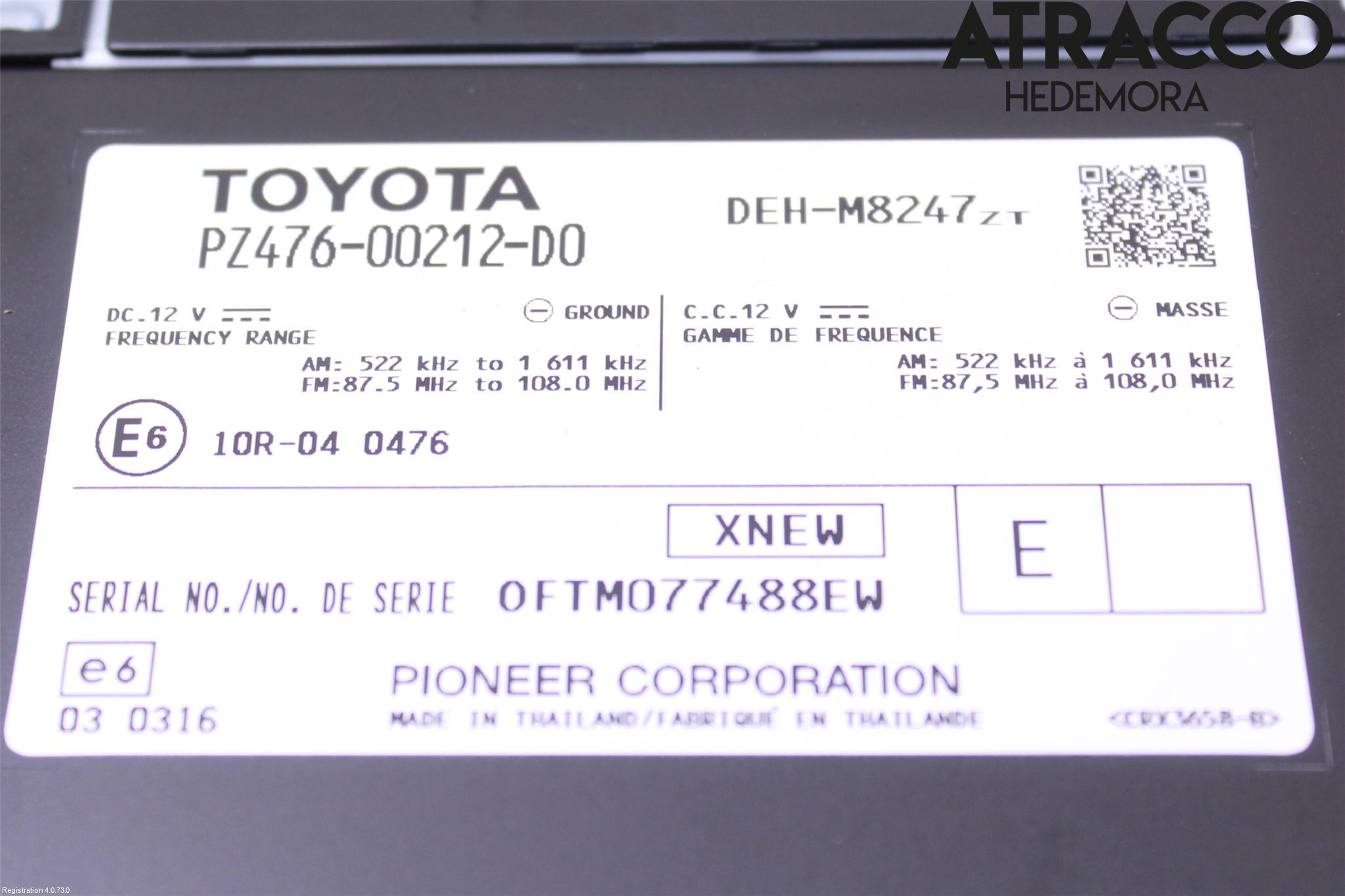 Toyota HILUX 05-16 Cd Radio - Multimediapanel