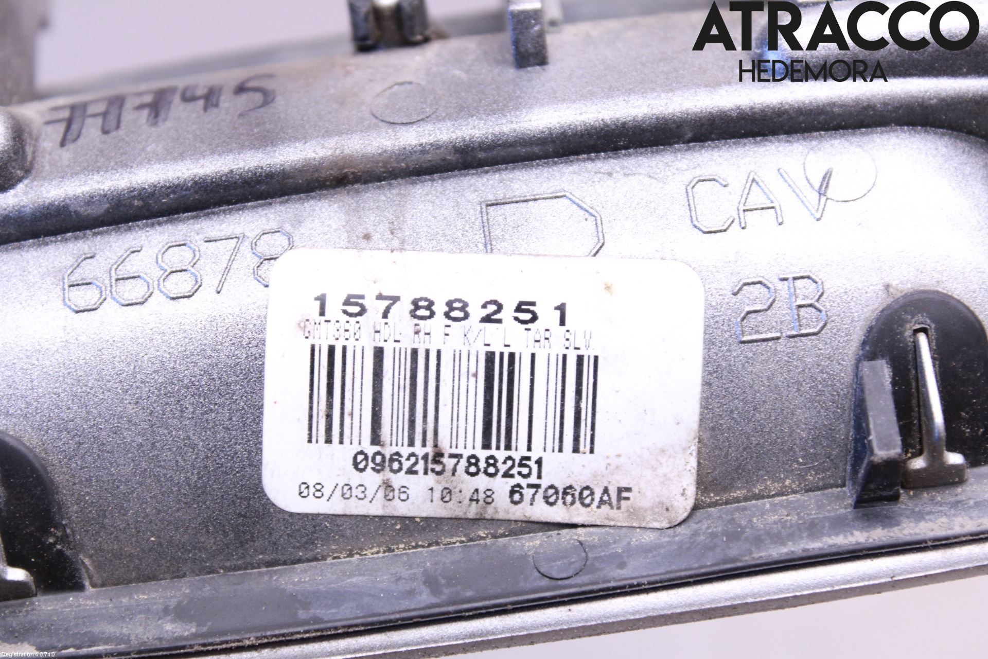 Saab 9-7X Dörrhandtag Yttre Hö