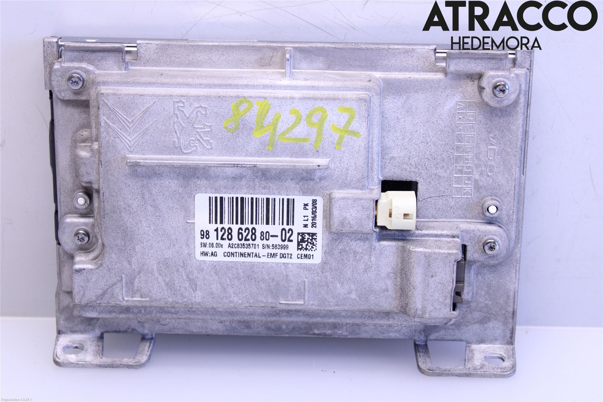 Peugeot 2008 13-20 Multifunktionsdisplay