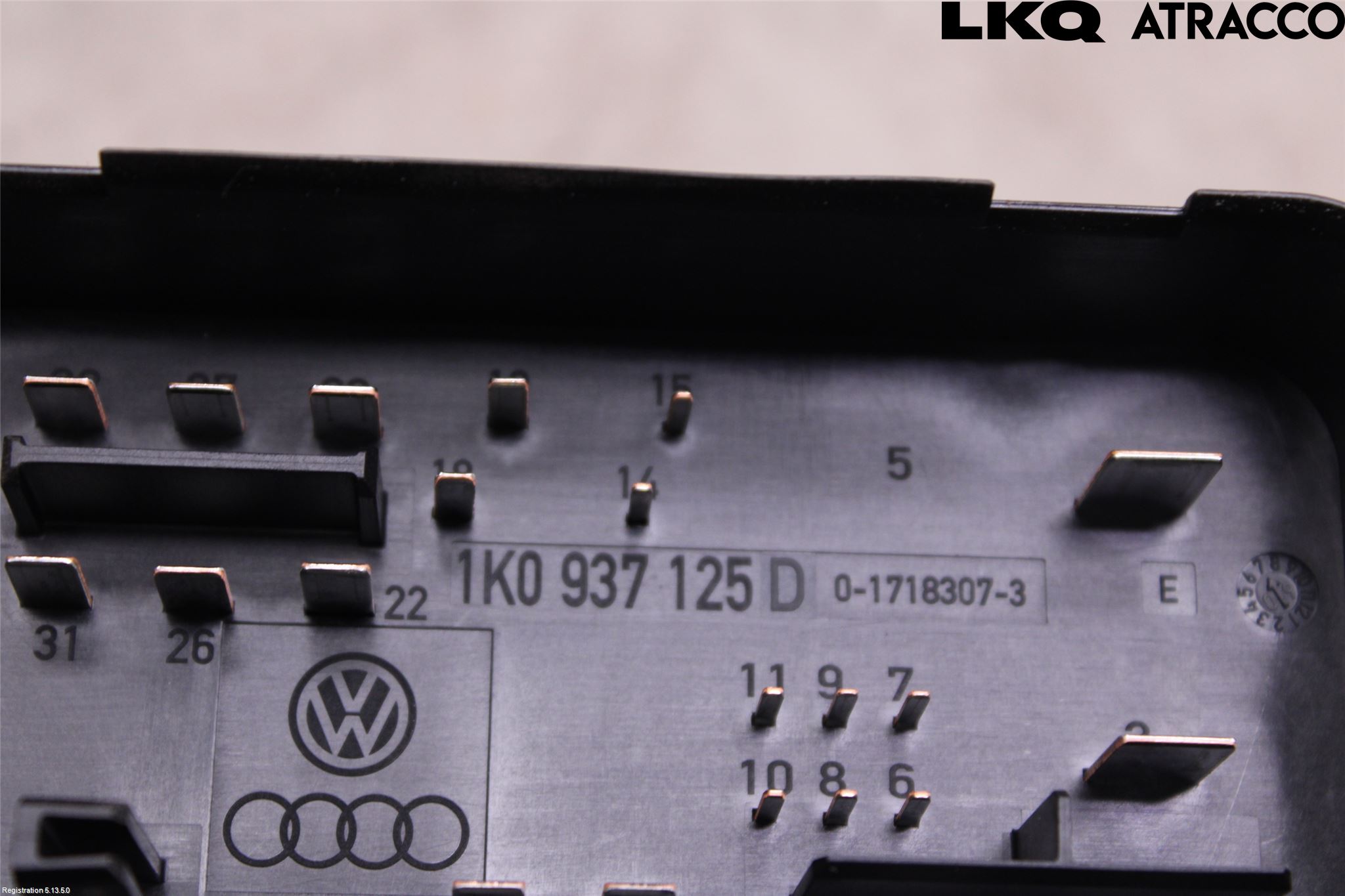 Volkswagen VW GOLF VI 09-13 Säkringsdosa-Elcentral