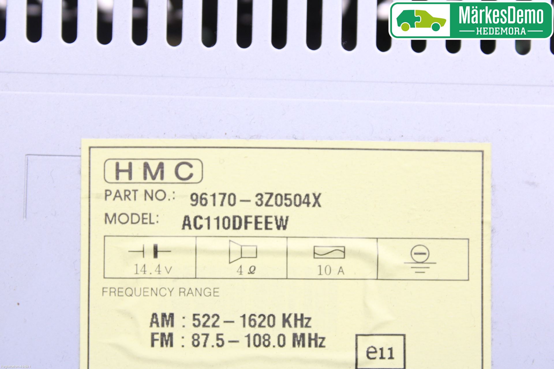 Hyundai i40 08-15 Cd Radio - Multimediapanel