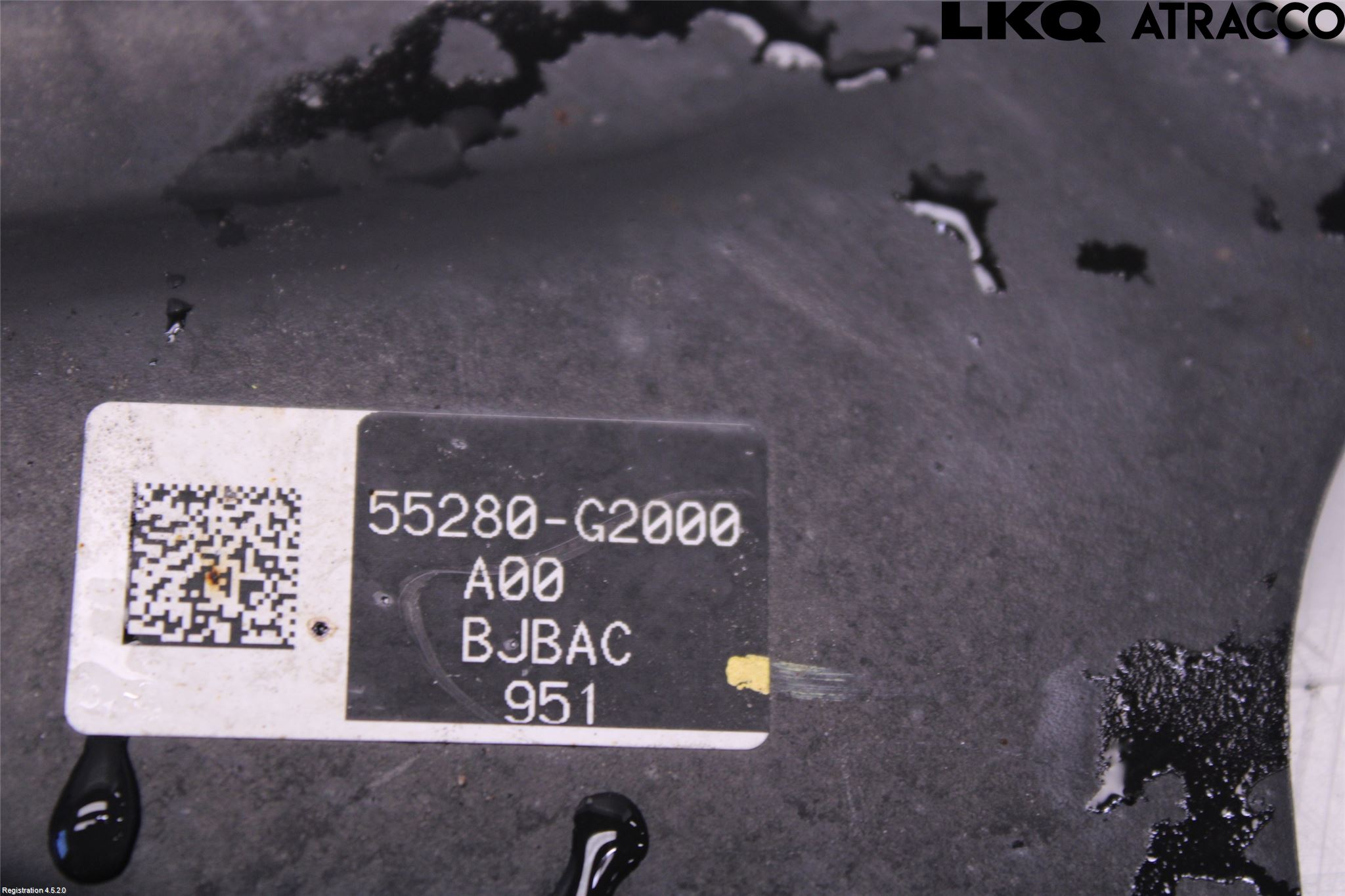 Kia NIRO (DE) 17-22 Bärarm Bak Höger