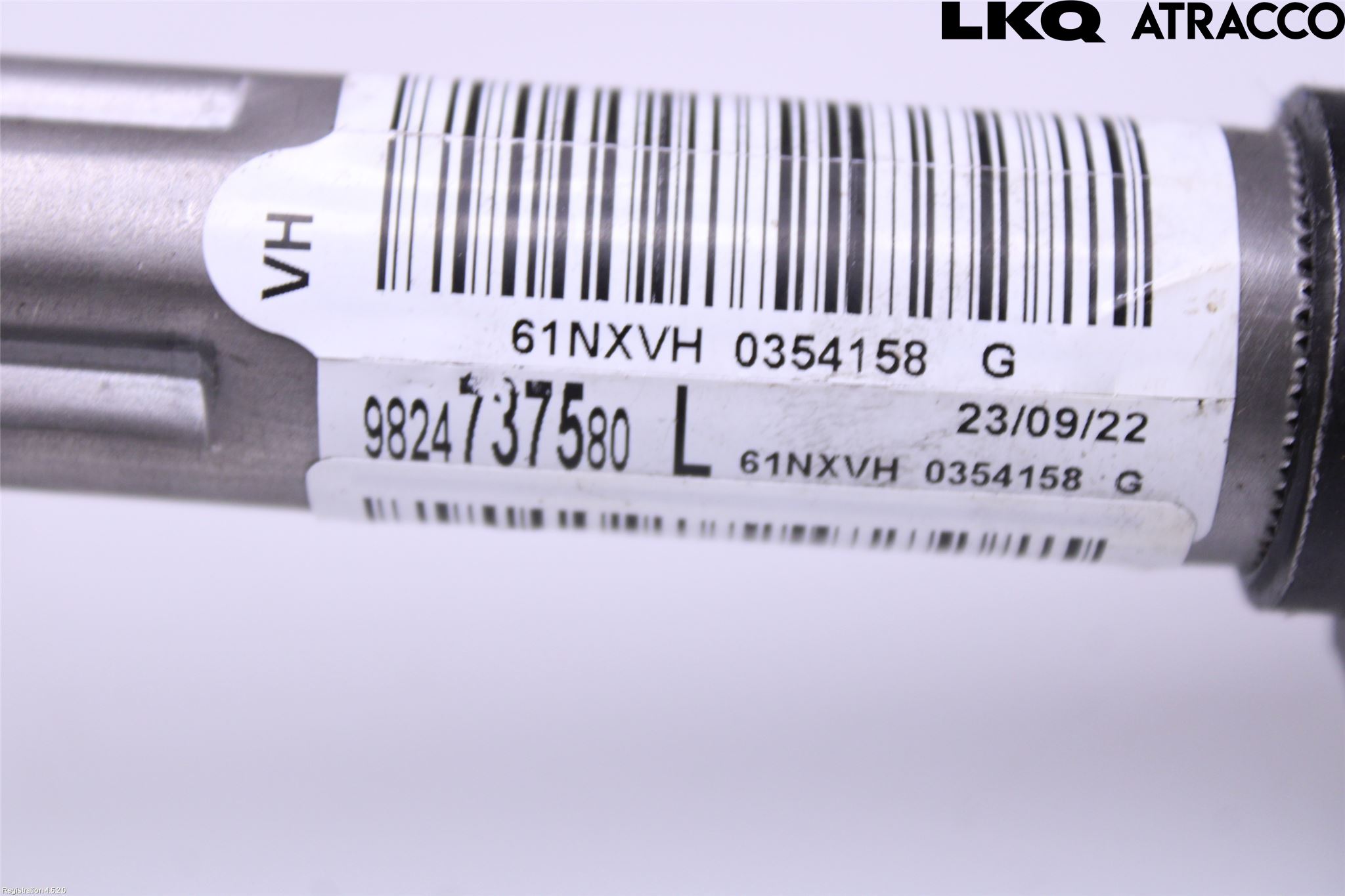 Opel CORSA F, CORSA-E 20- Rattaxelagg Justerbart