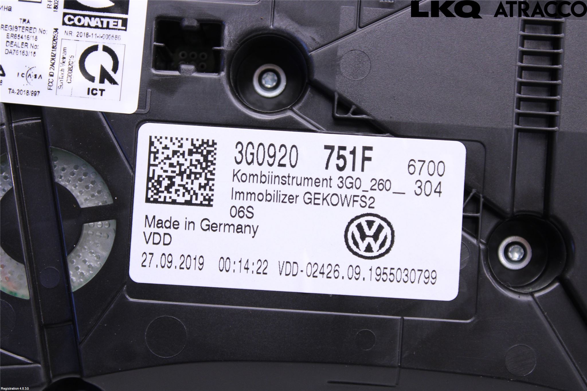 Volkswagen VW PASSAT 20-24 Instrument Komb