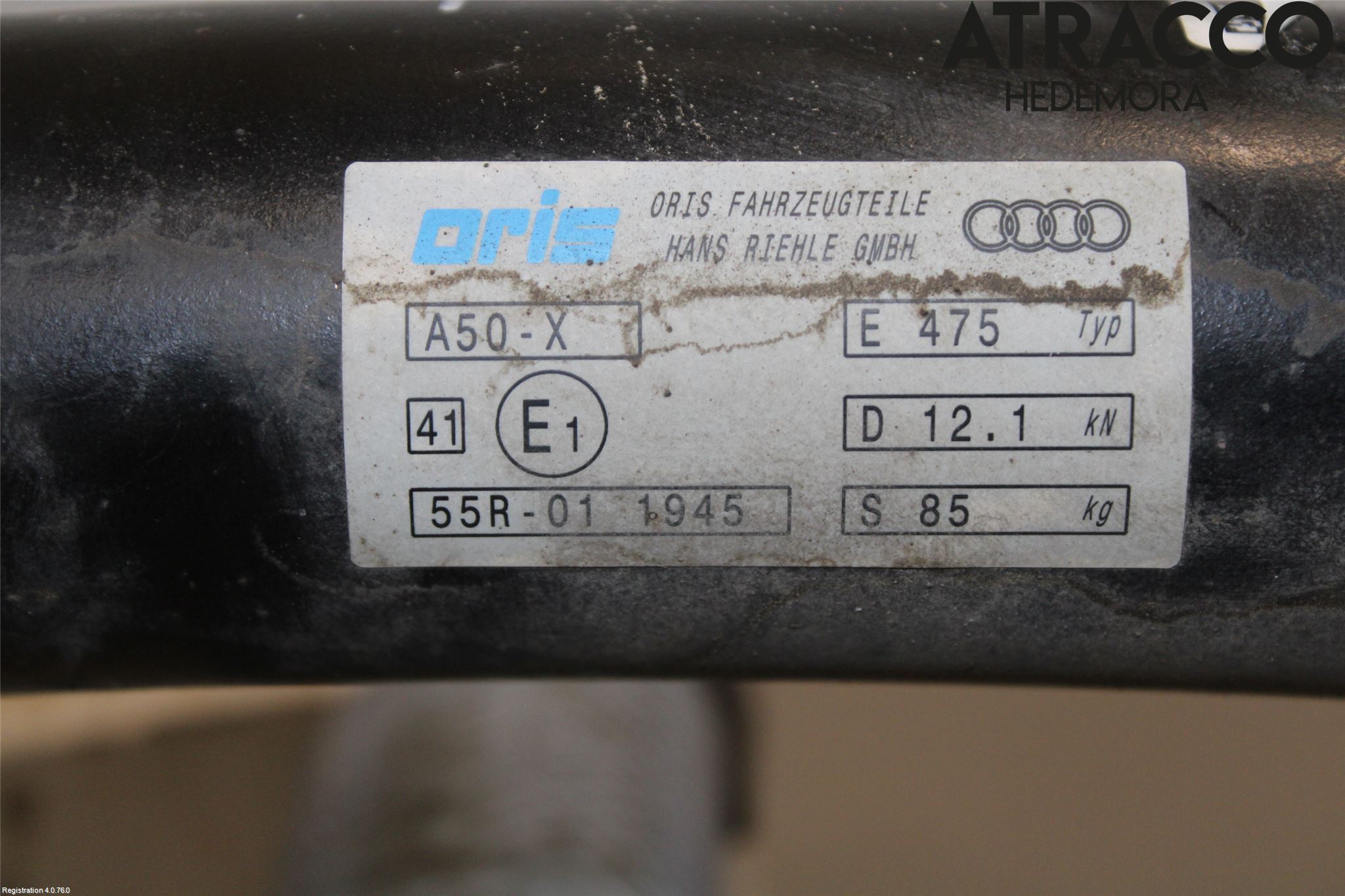 Audi A6/S6 4G 11-18 Dragkrok