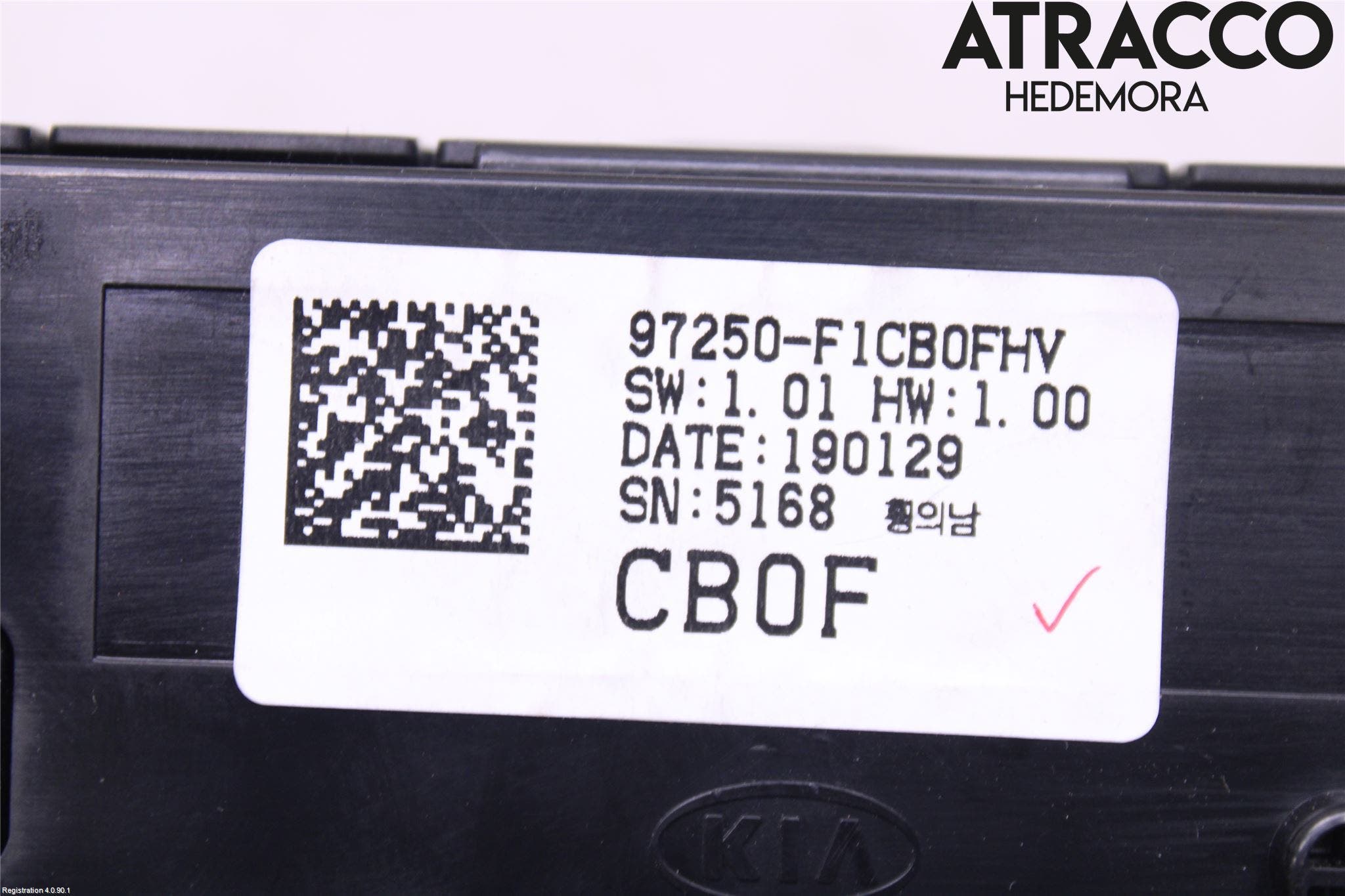 Kia SPORTAGE (QL) 16-21 Ac Styrenhet Ac Manöveren