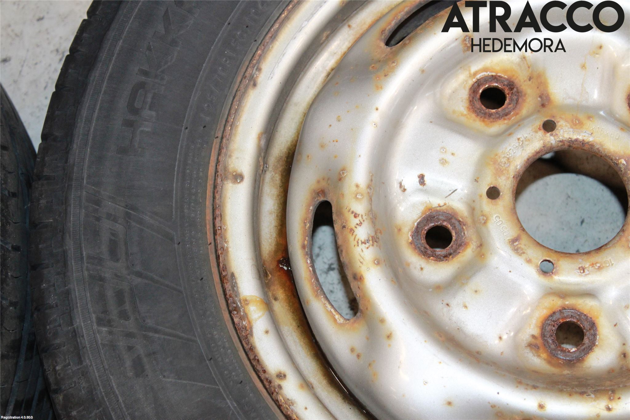 Ford TRANSIT    00-06 Sommardäck Plåtfälg 4St