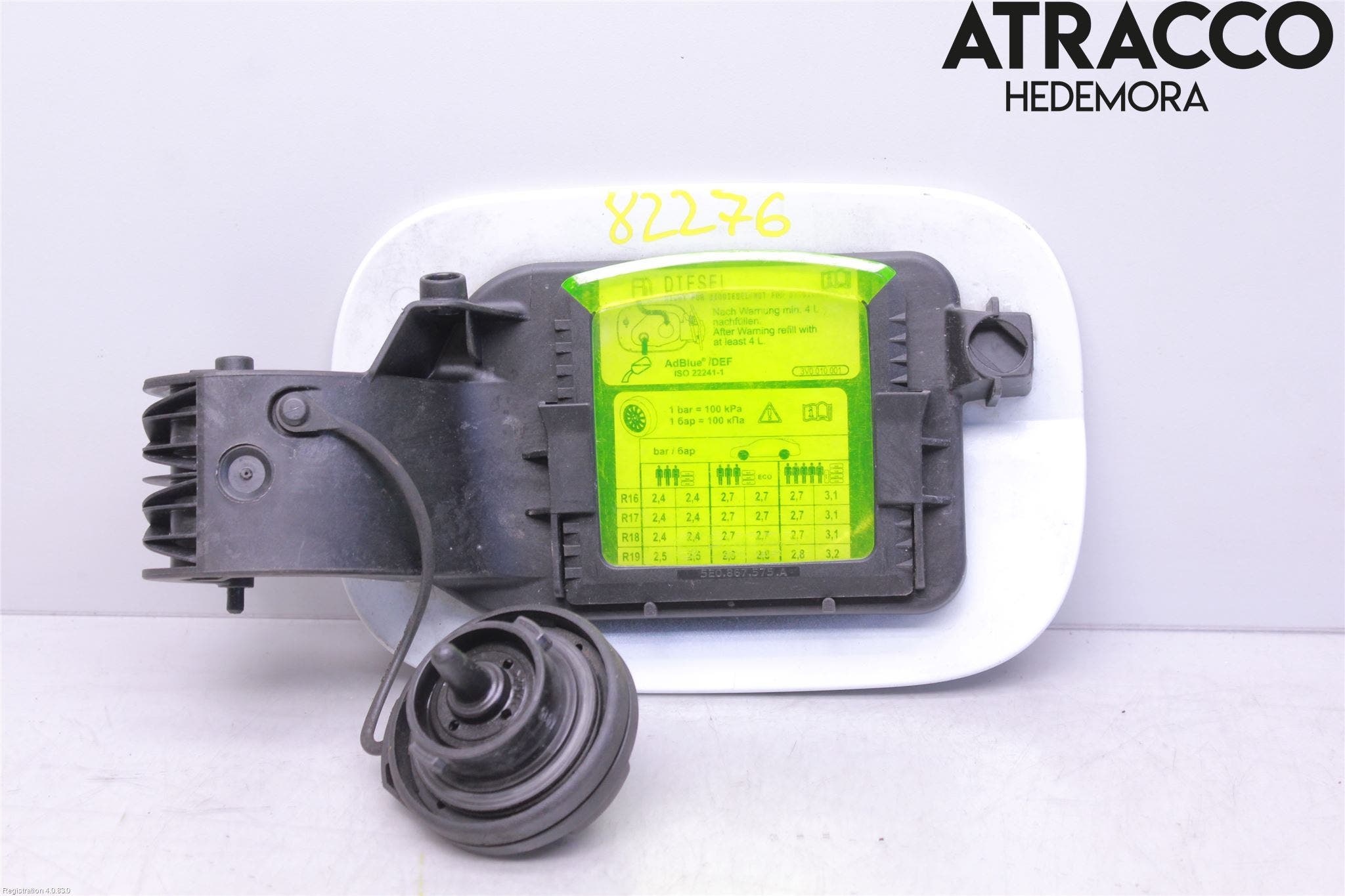 Skoda SUPERB 09-15 Tanklucka