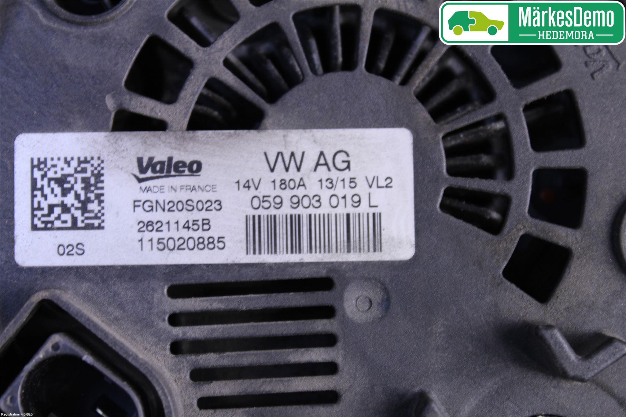 Audi A6/S6 4G 11-18 Generator