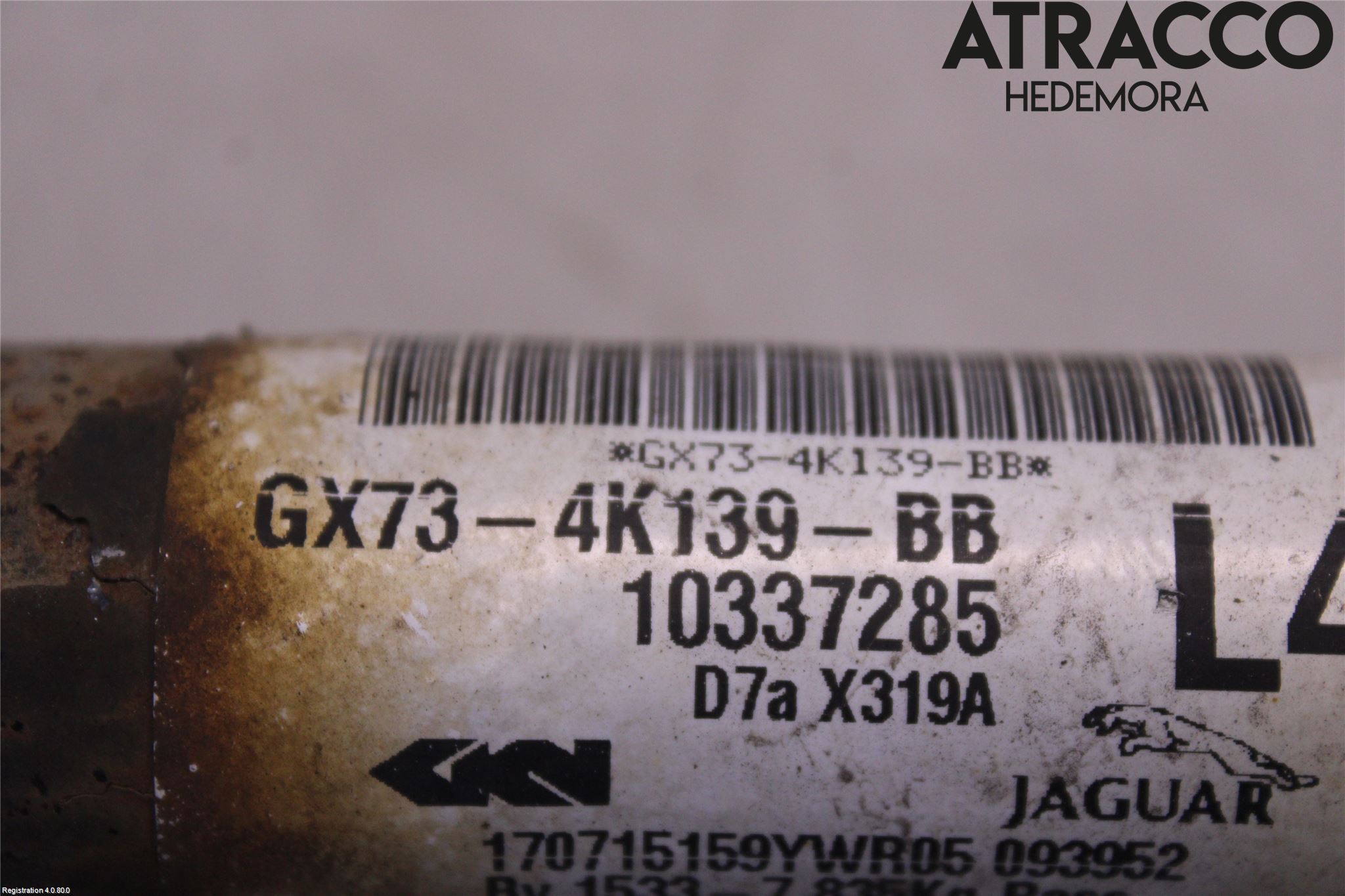 Jaguar XE (X760) 15-24 Drivaxel Bak Vänster