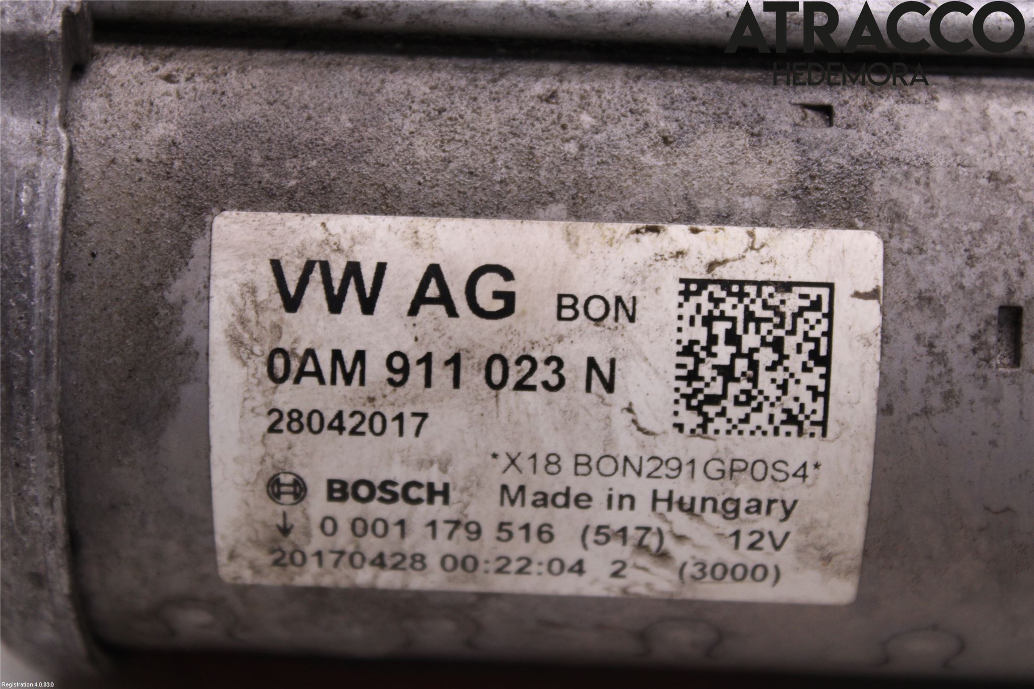 Volkswagen VW GOLF / E-GOLF VII 13-20 Startmotor