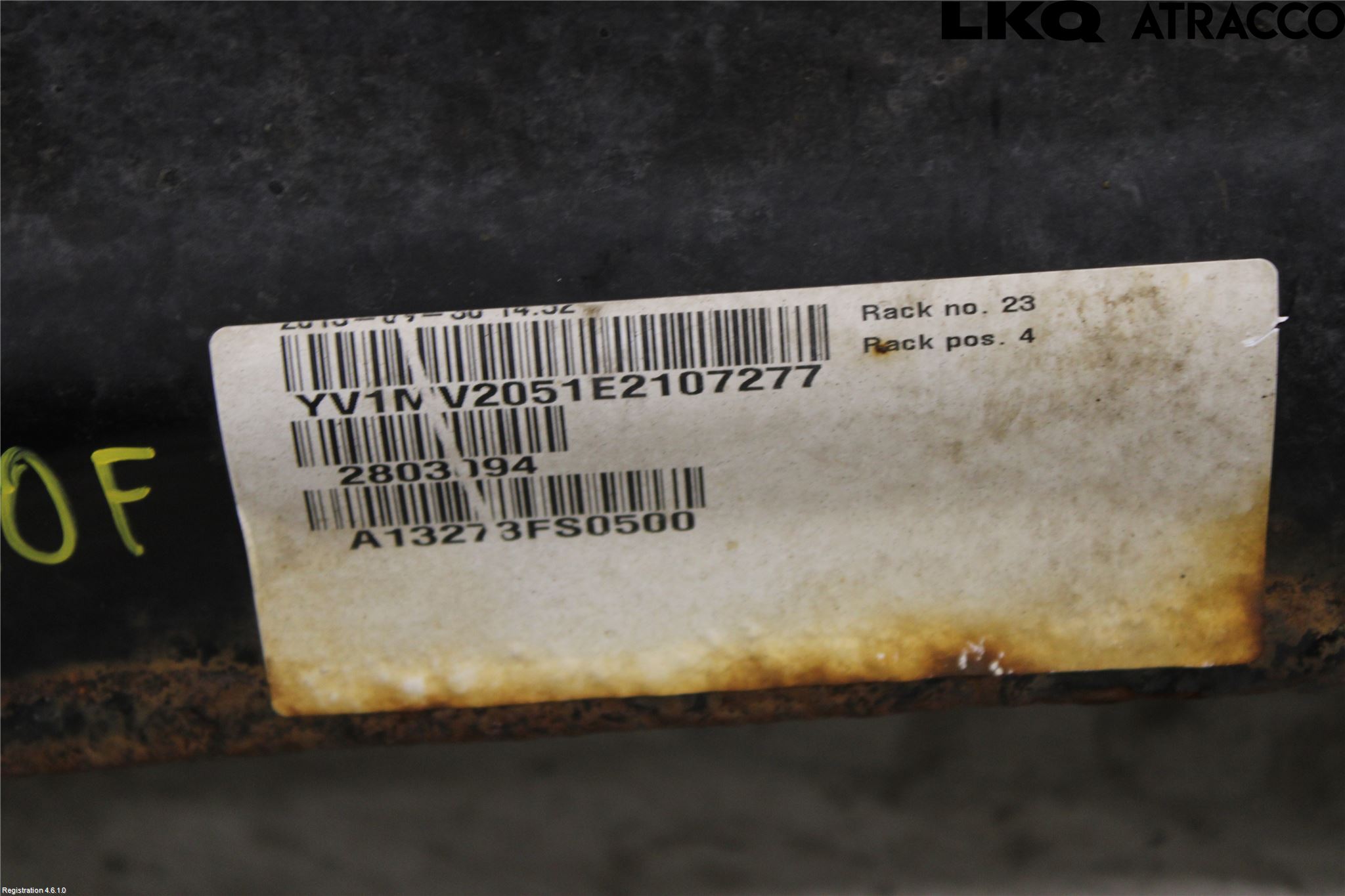 Volvo V40 12-19 Framvagnsbalk