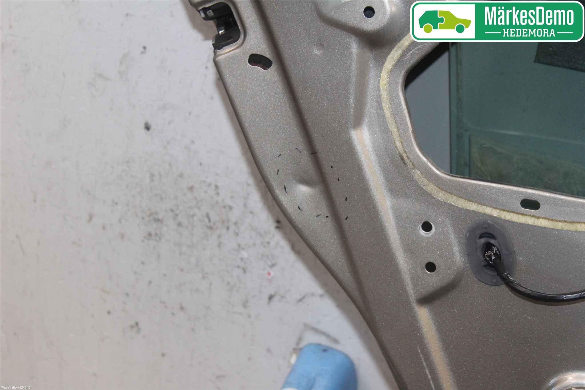 Renault MEGANE III 09-15 Dörr Bak Vänster