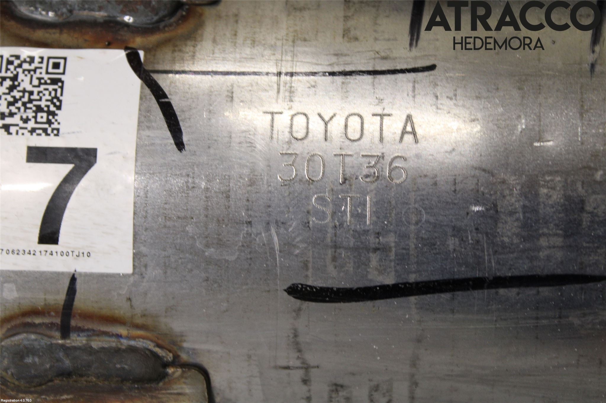 Toyota C-HR 16-23 Katalysator