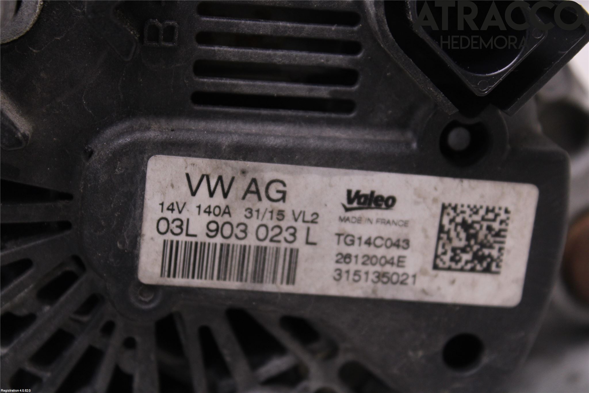 Volkswagen VW PASSAT 15-19 Generator