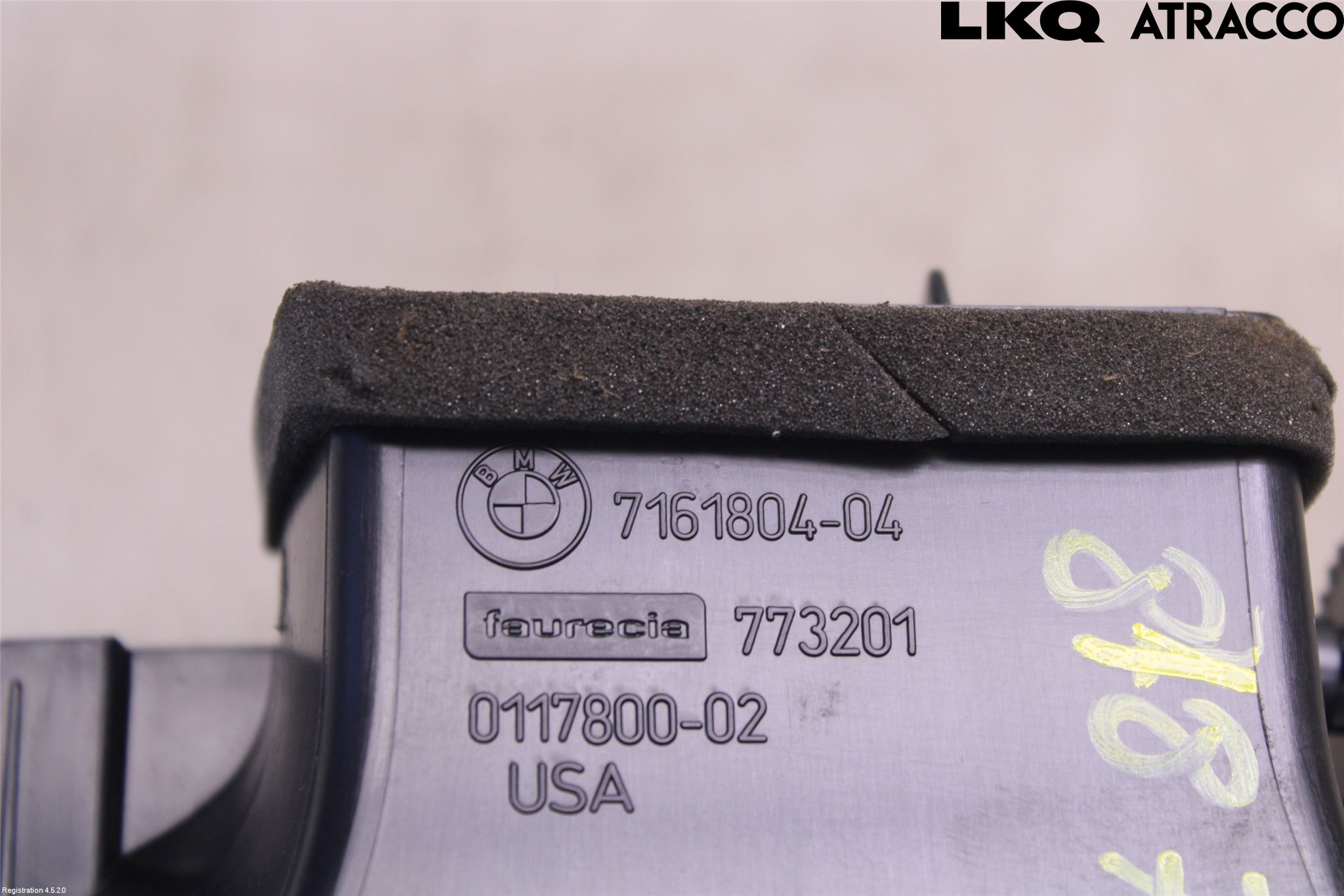 BMW X5 E70 07-13 Defrosterkanal-Munstycke