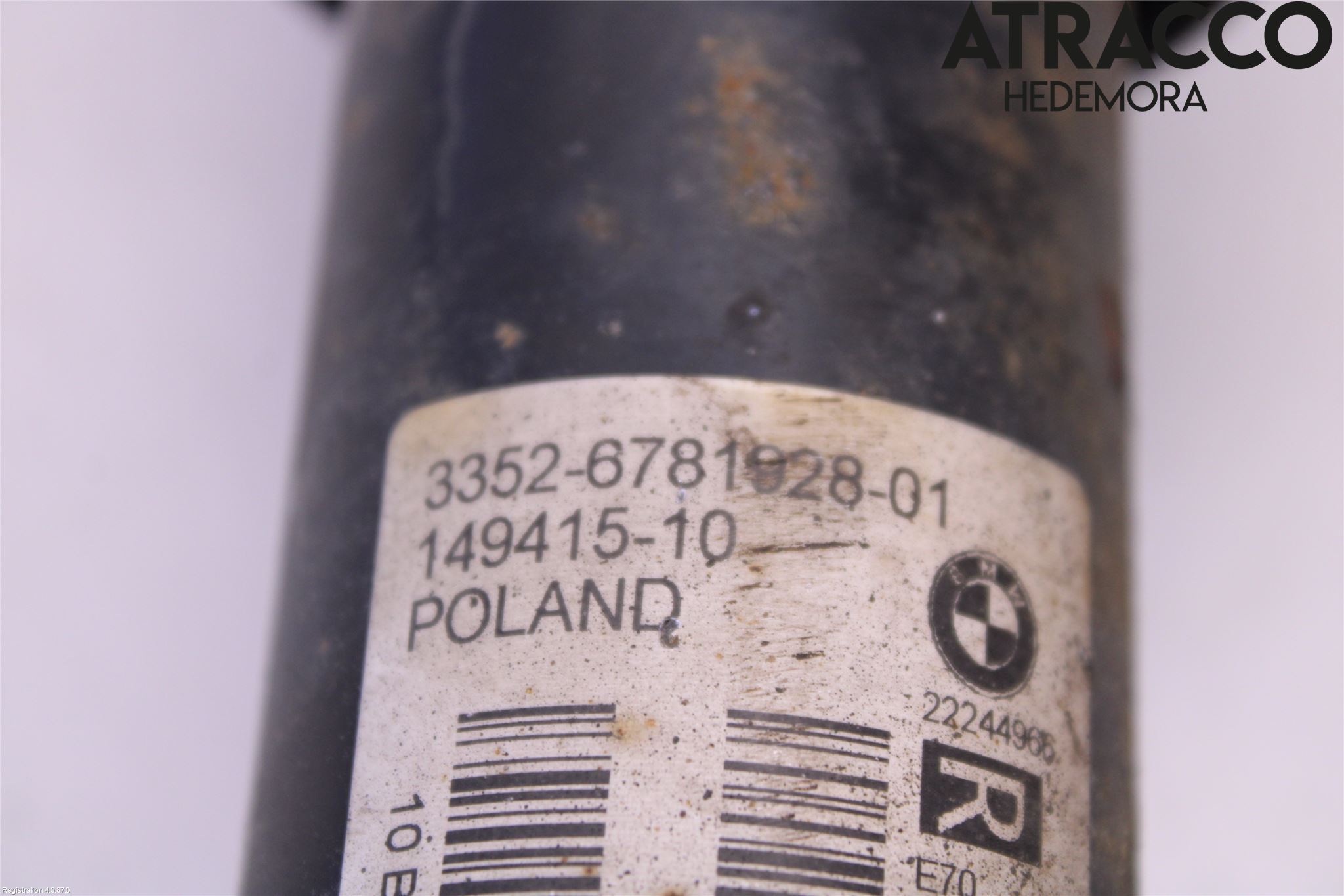 BMW X5 E70 07-13 Stötdämpare Bak