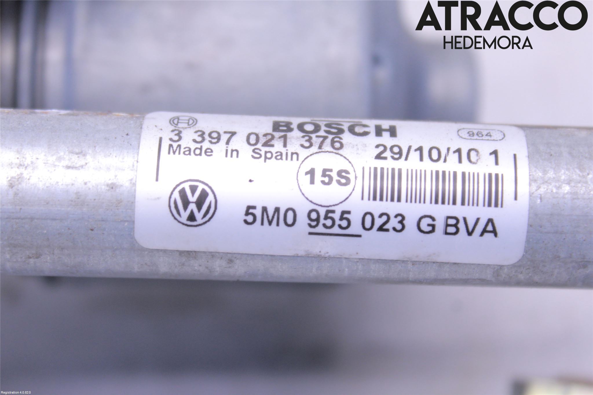 Volkswagen VW GOLF PLUS/CROSS GOLF 04-14 Torkarmotor Vindruta