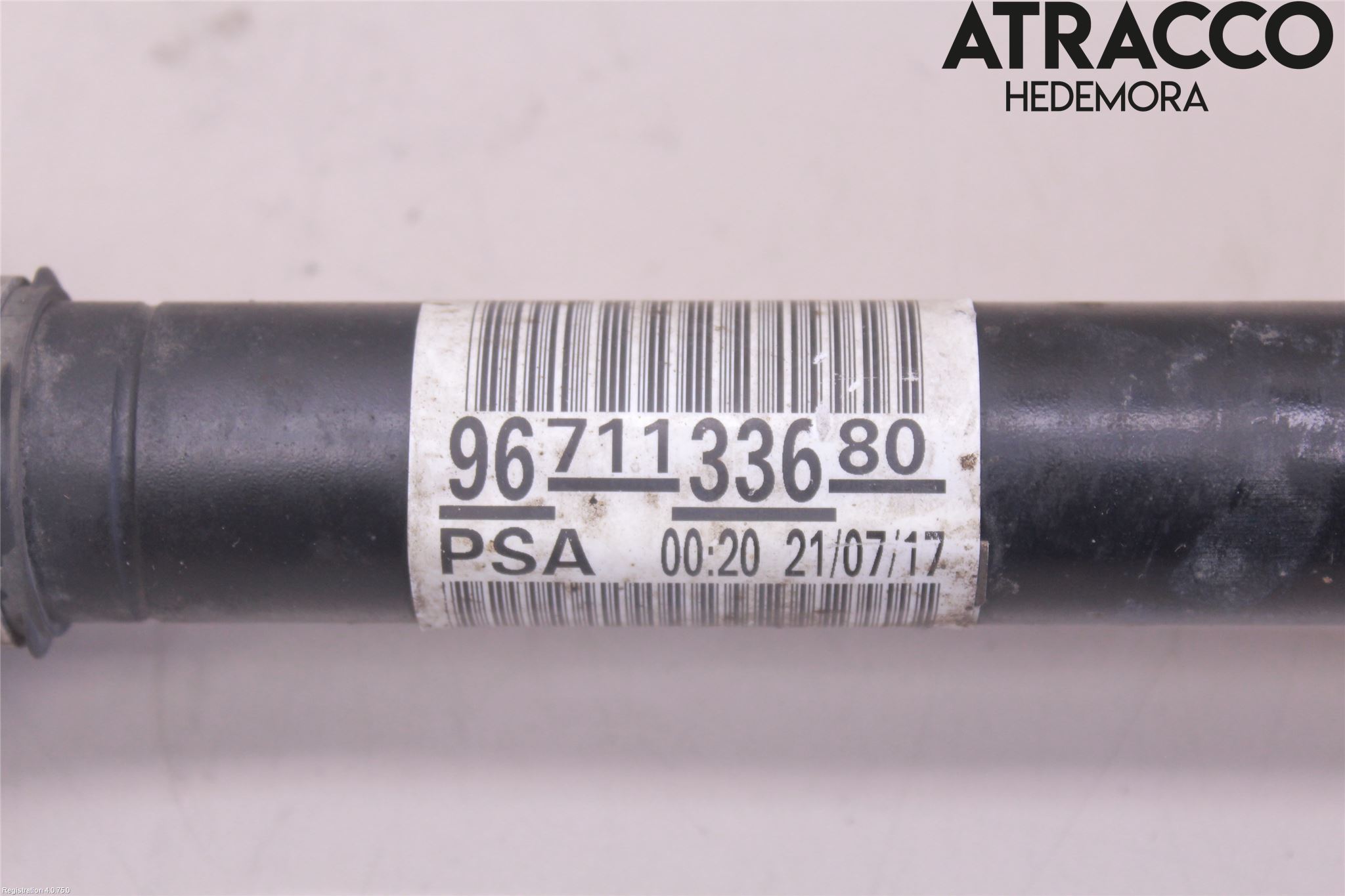 Citroen BERLINGO 08-18 Drivaxel Fram Höger