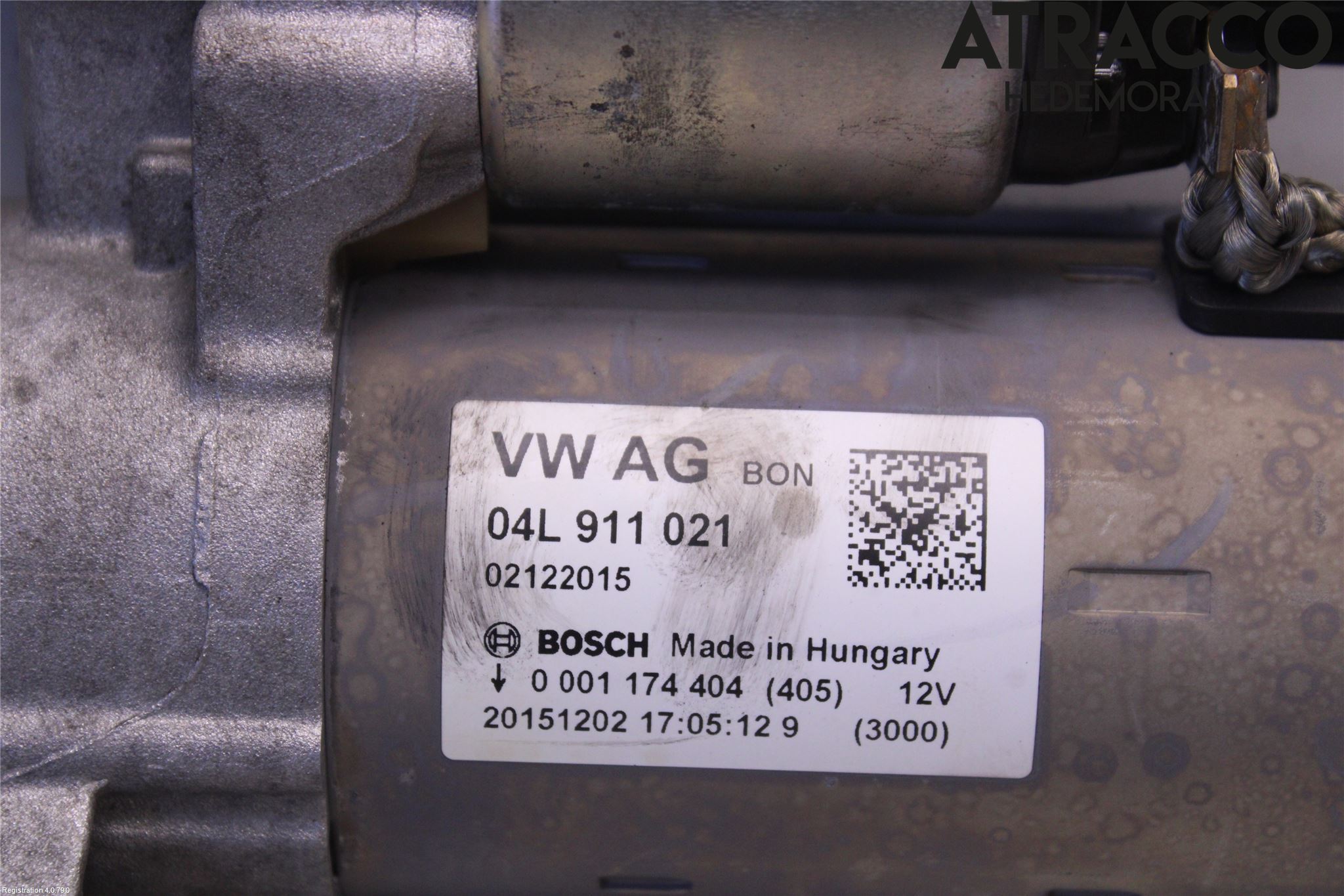 Audi A4 12-15 Startmotor Diesel