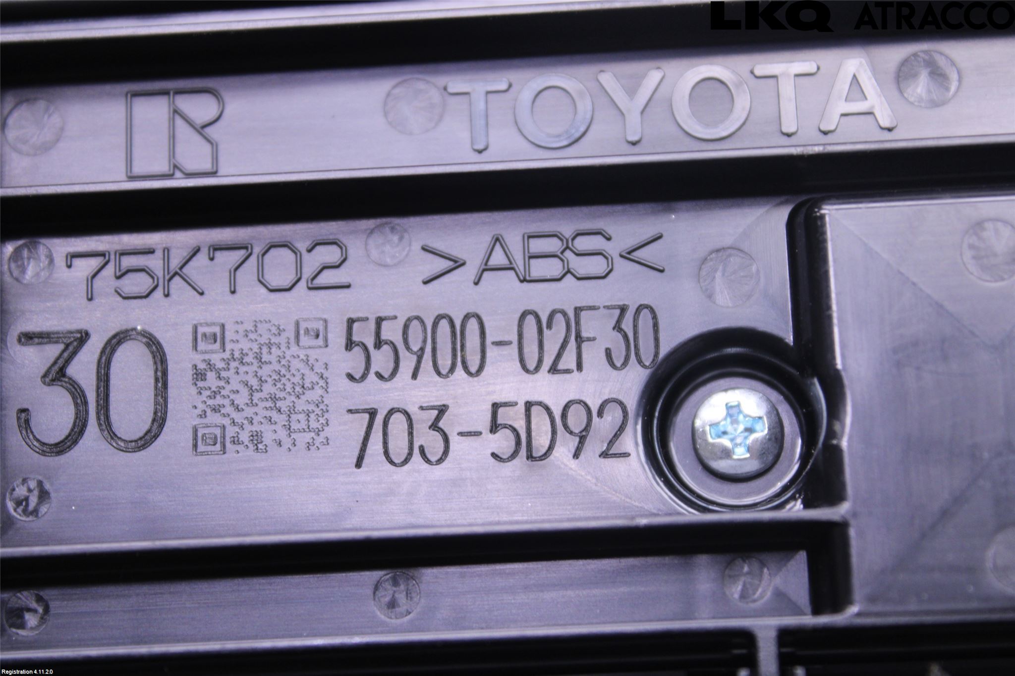 Toyota COROLLA 19- Ac Styrenhet Ac Manöveren