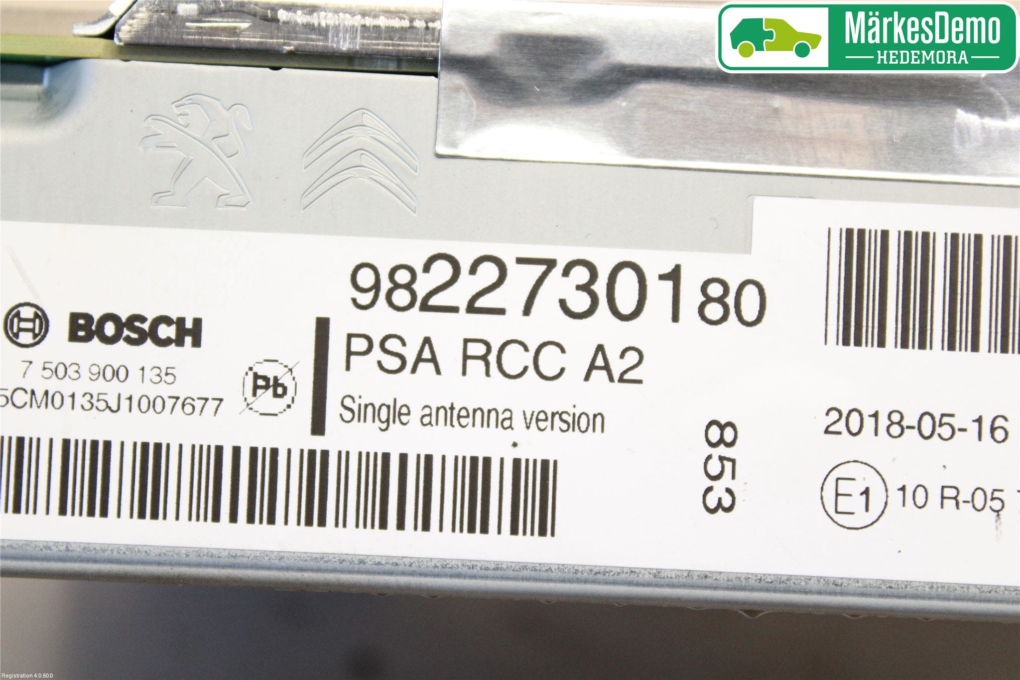 Peugeot EXPERT/E-EXPERT 17- Cd Radio - Multimediapanel