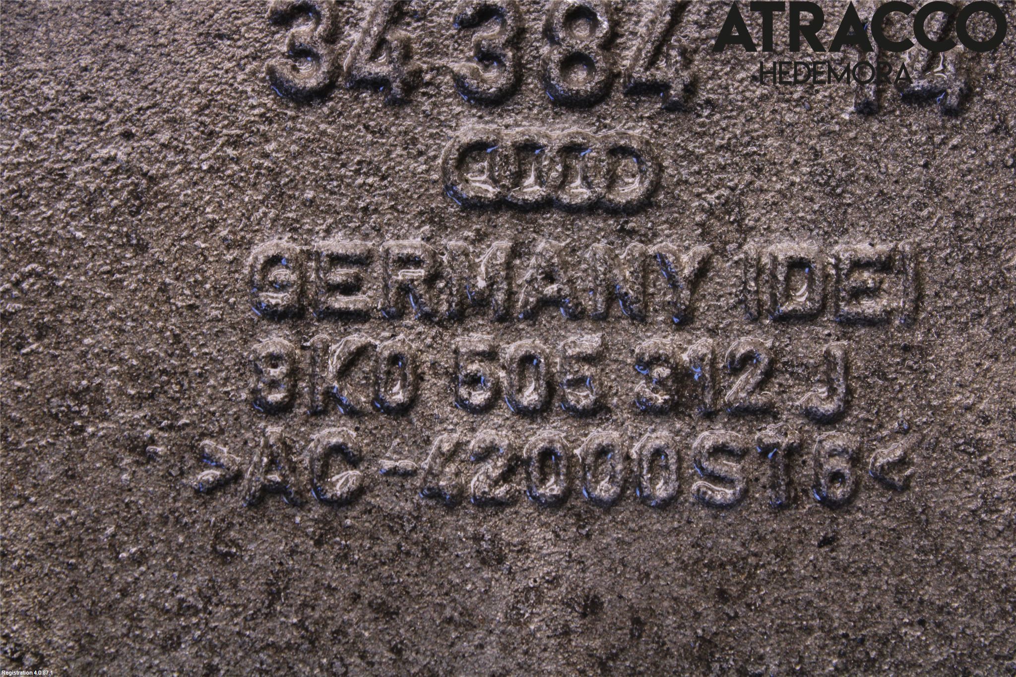 Audi A4/S4 08-11 Bärarm Bak Höger