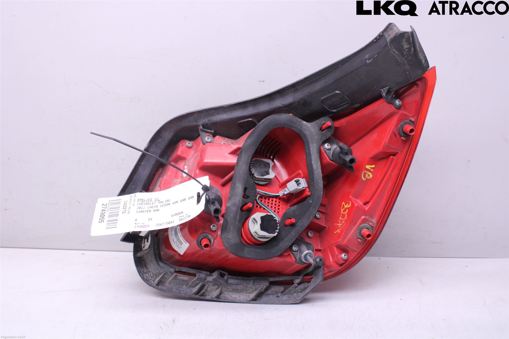 Chevrolet MALIBU Bakljus Vänster