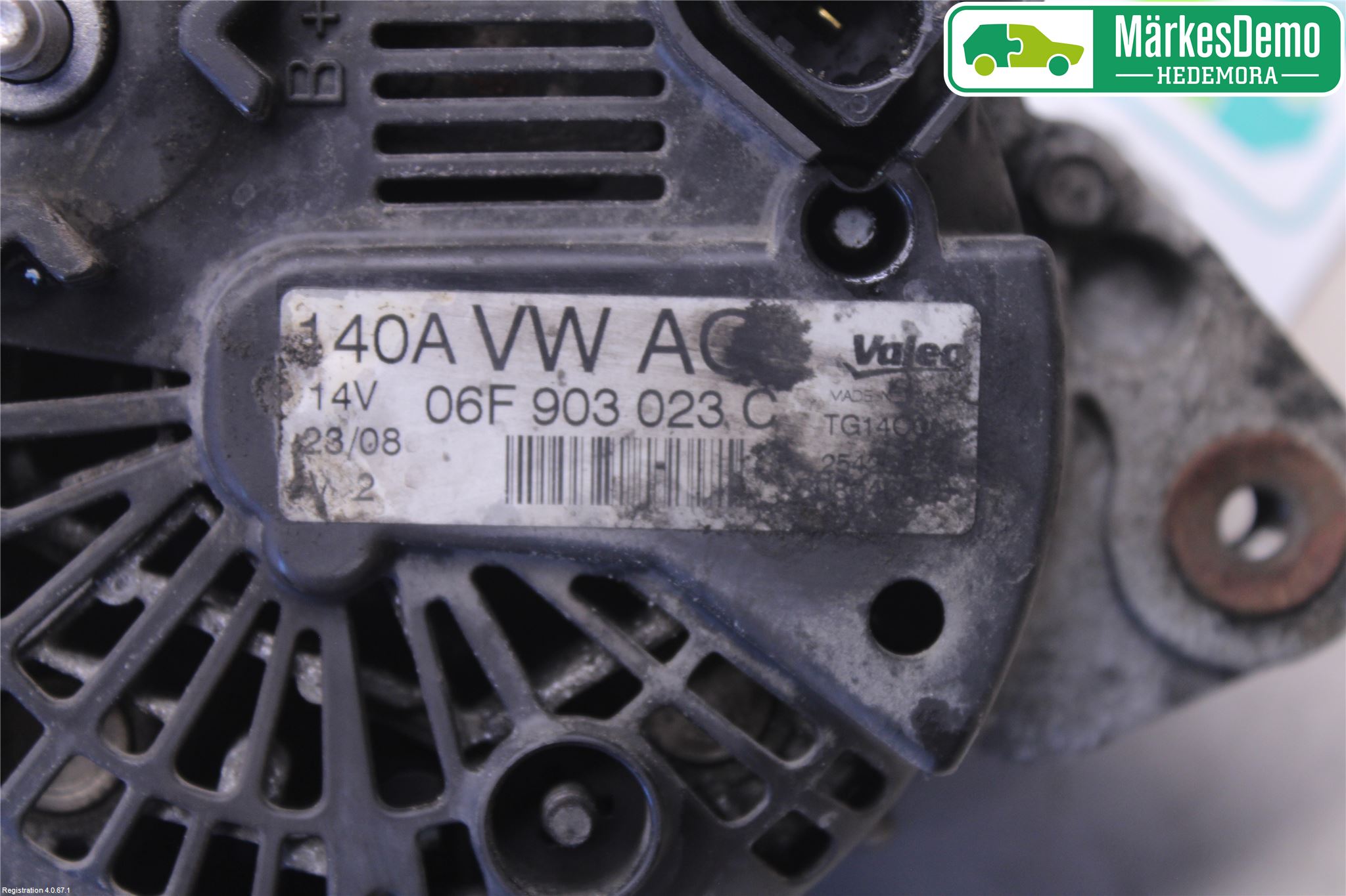 Audi A3/S3 05-13 Generator