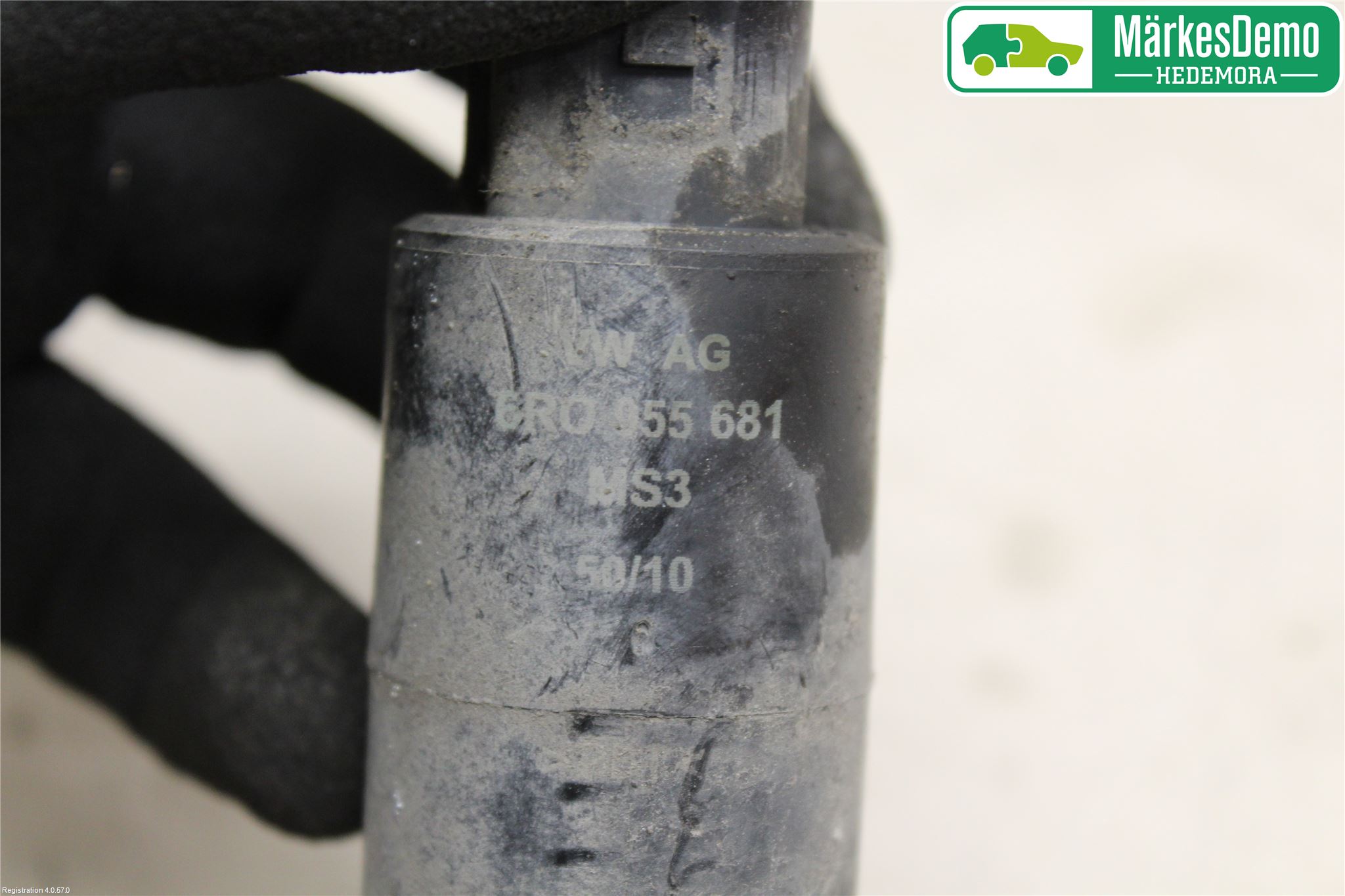 Volkswagen VW POLO 10-17 Spolarpump Högtryck