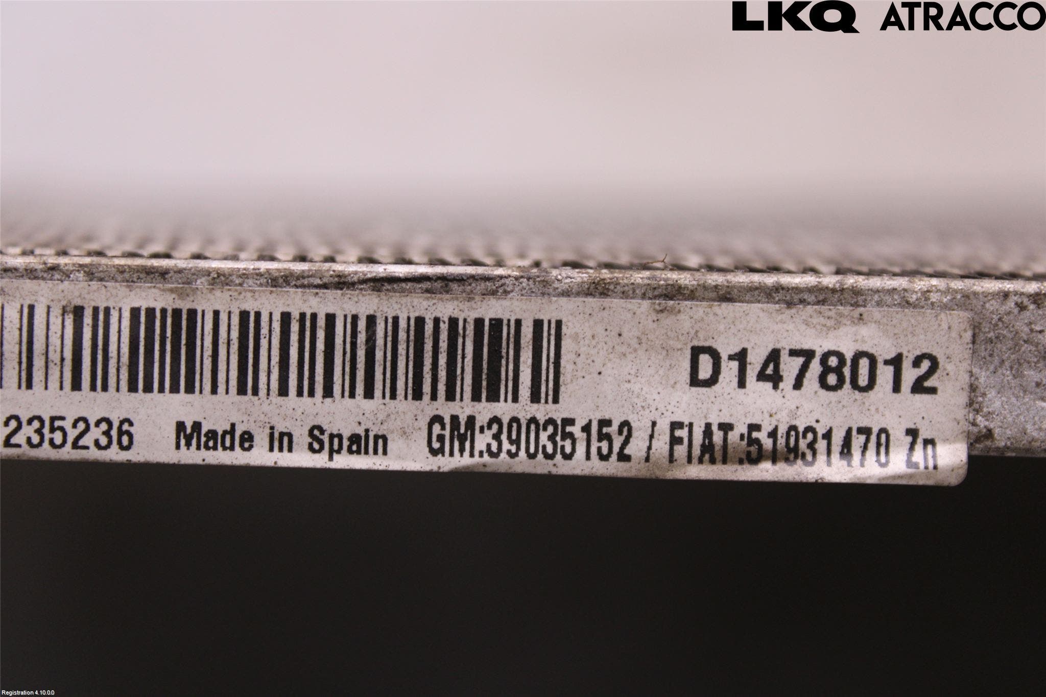 Opel CORSA E 15-19 Ac Kondensor-Kylare