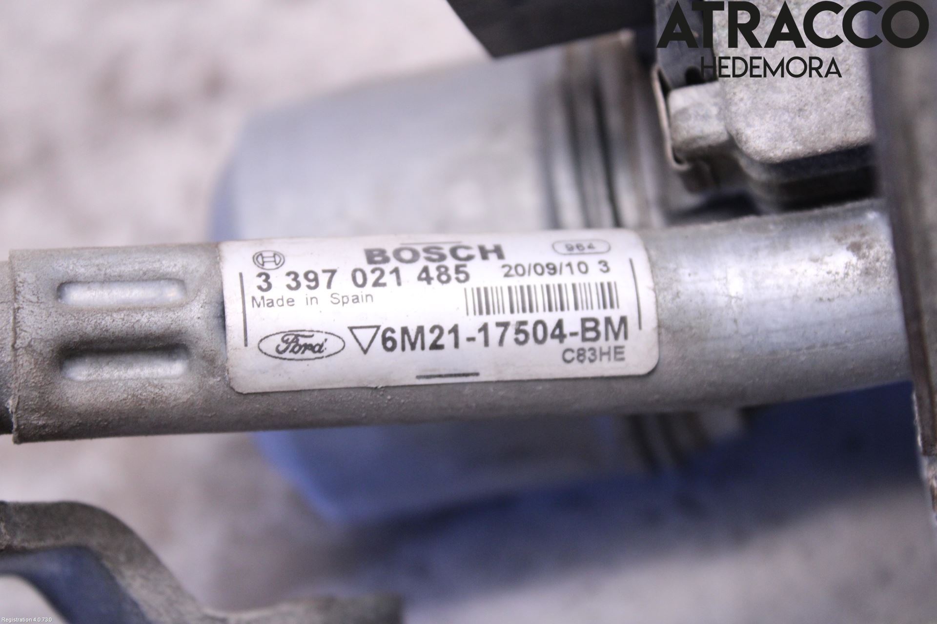 Ford S-MAX 06-15 Torkarmotor Vindruta
