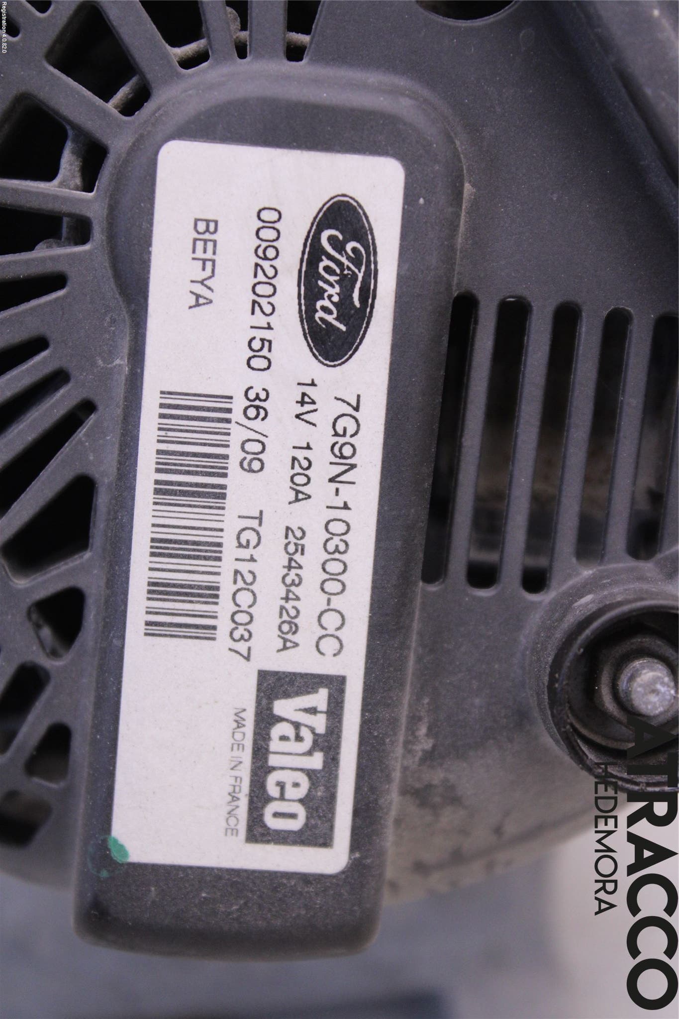 Ford FIESTA 09-12 Generator