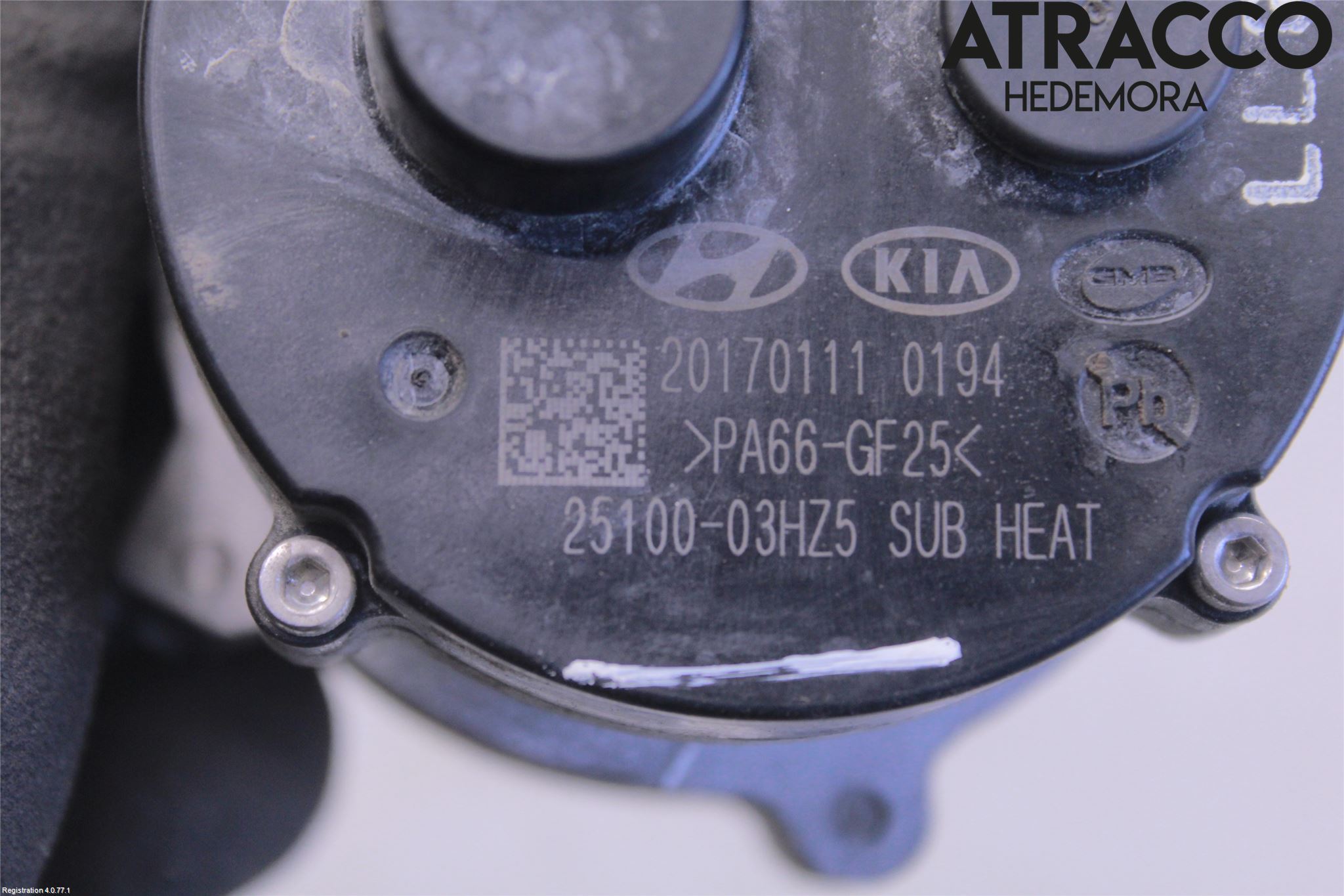 Kia NIRO (DE) 17-22 Vattenpump