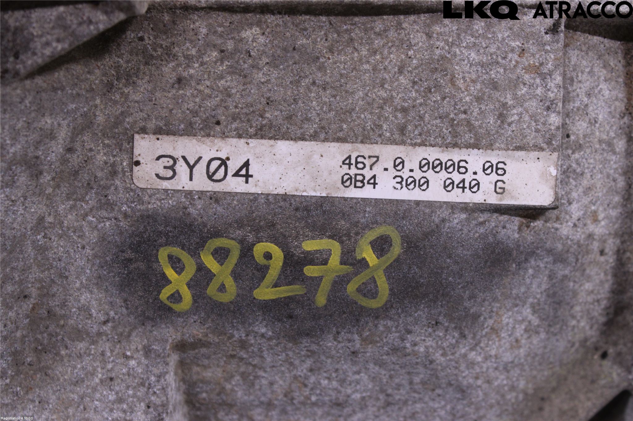 Audi A4/S4 08-11 Växellåda Man 6 Vxl