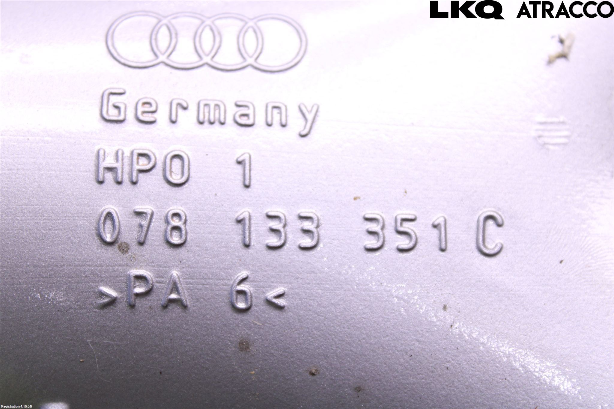 Audi A4/S4 94-99 Laddluft-Intercoolerrör