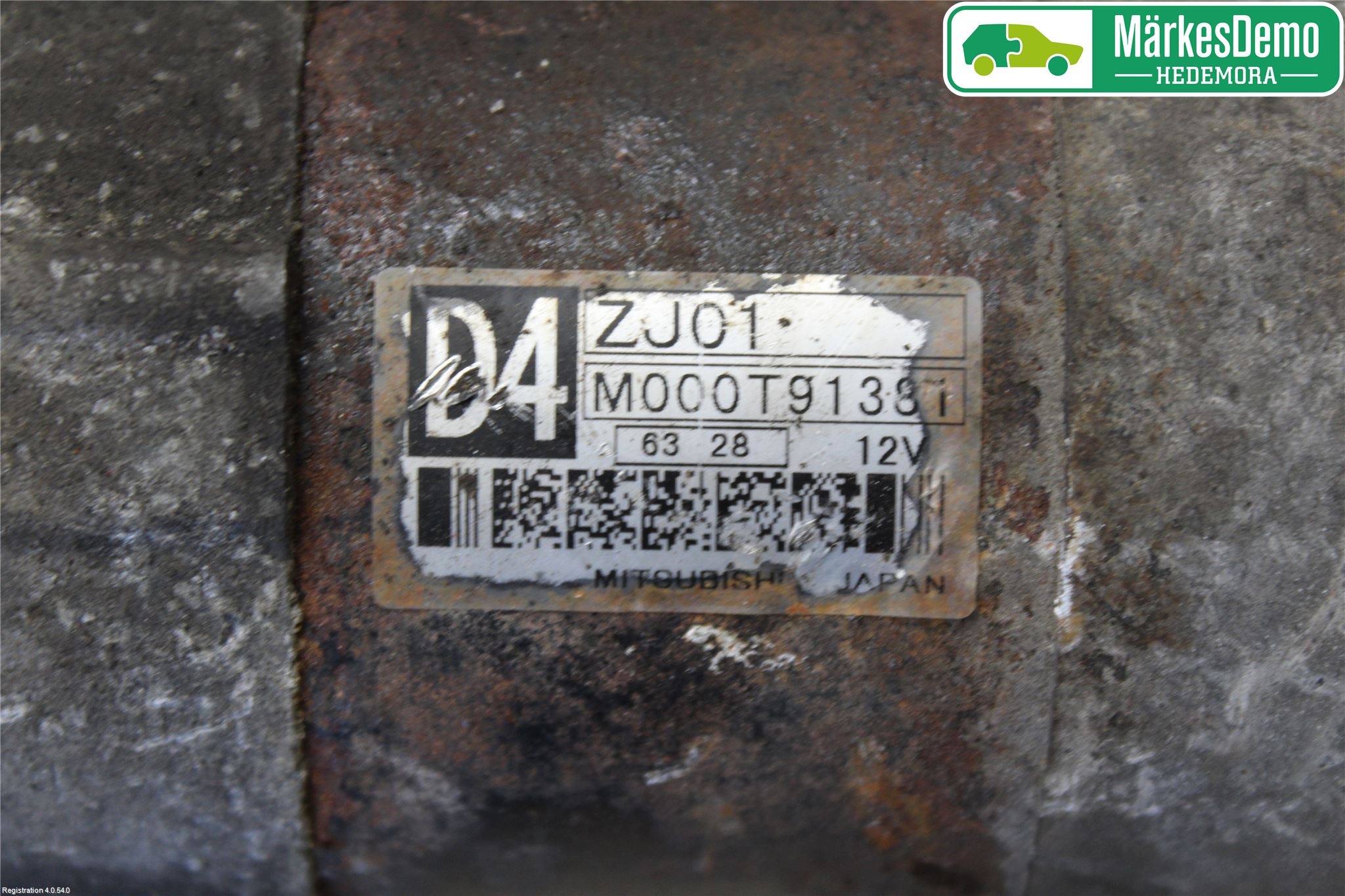 Mazda 3 I 07-08 Startmotor