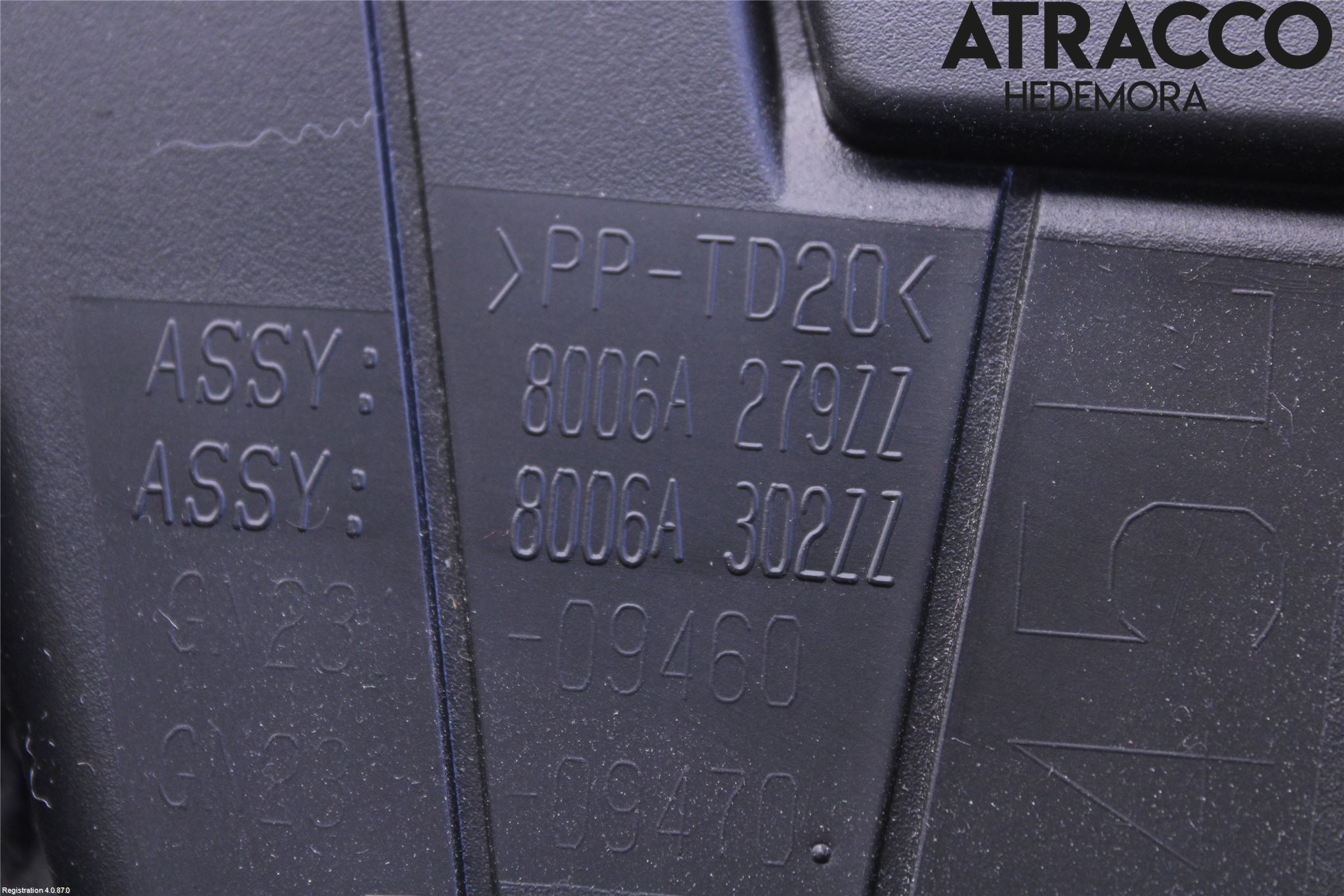 Mitsubishi ASX 10-22 Handskfack