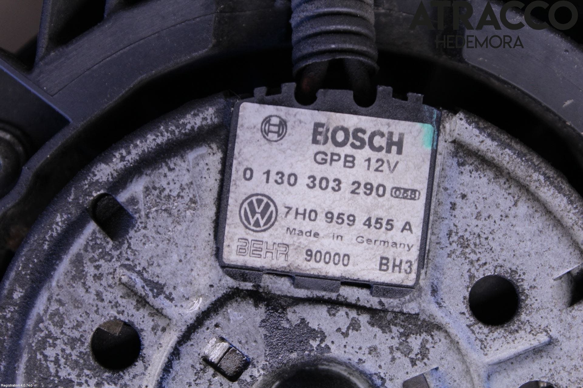 Volkswagen VW TRANSP/CARAVELLE (T5) 04-15 Kylfläkt El