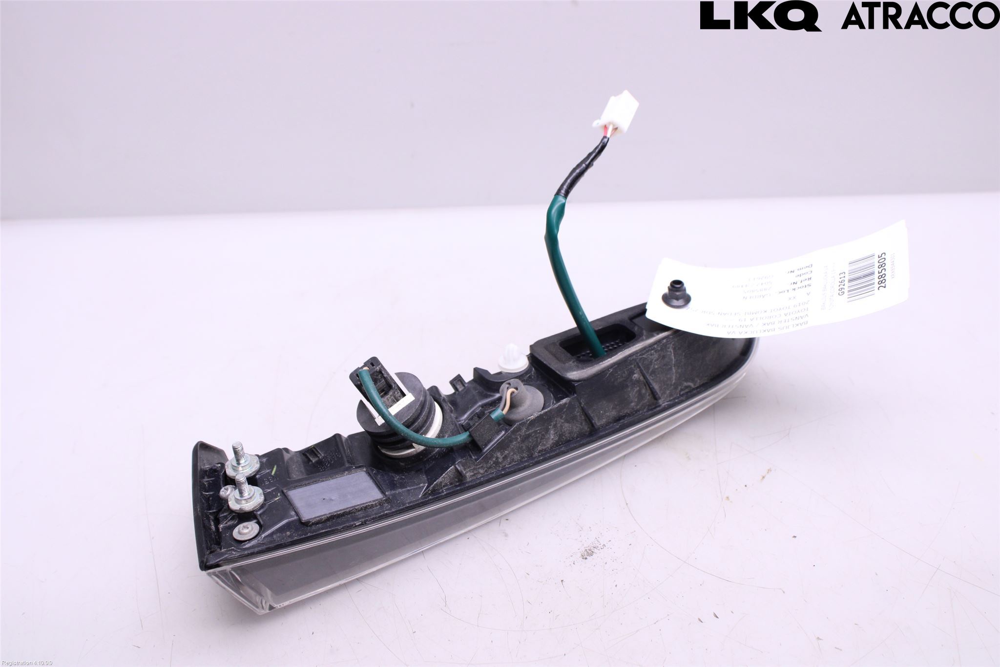 Toyota COROLLA 19- Bakljus Lucka Vä