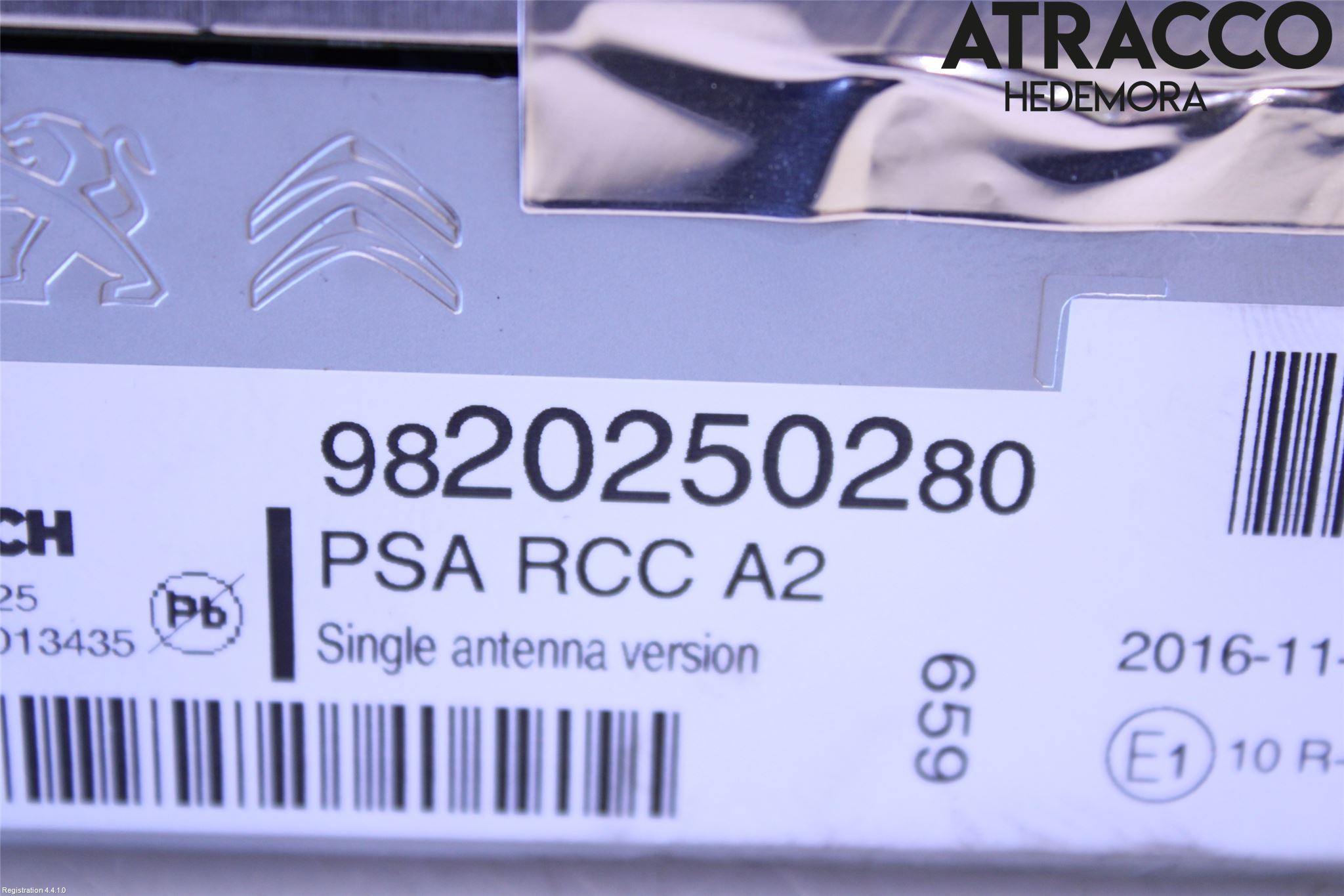 Citroen JUMPY/E-JUMPY 16- Styrenhet Multimedia