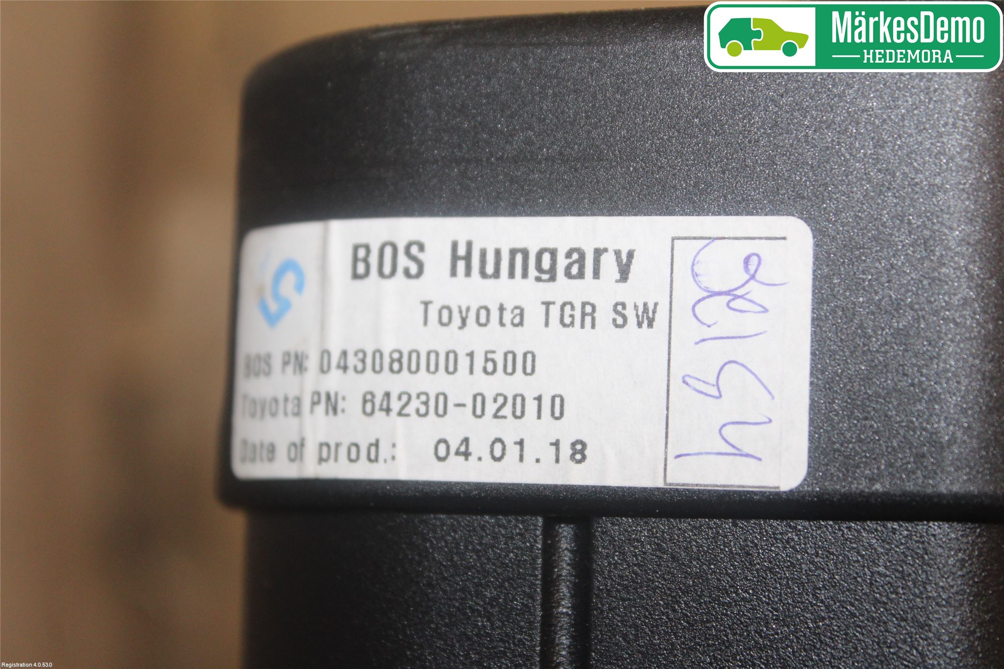 Toyota AURIS 13-19 Lastnät