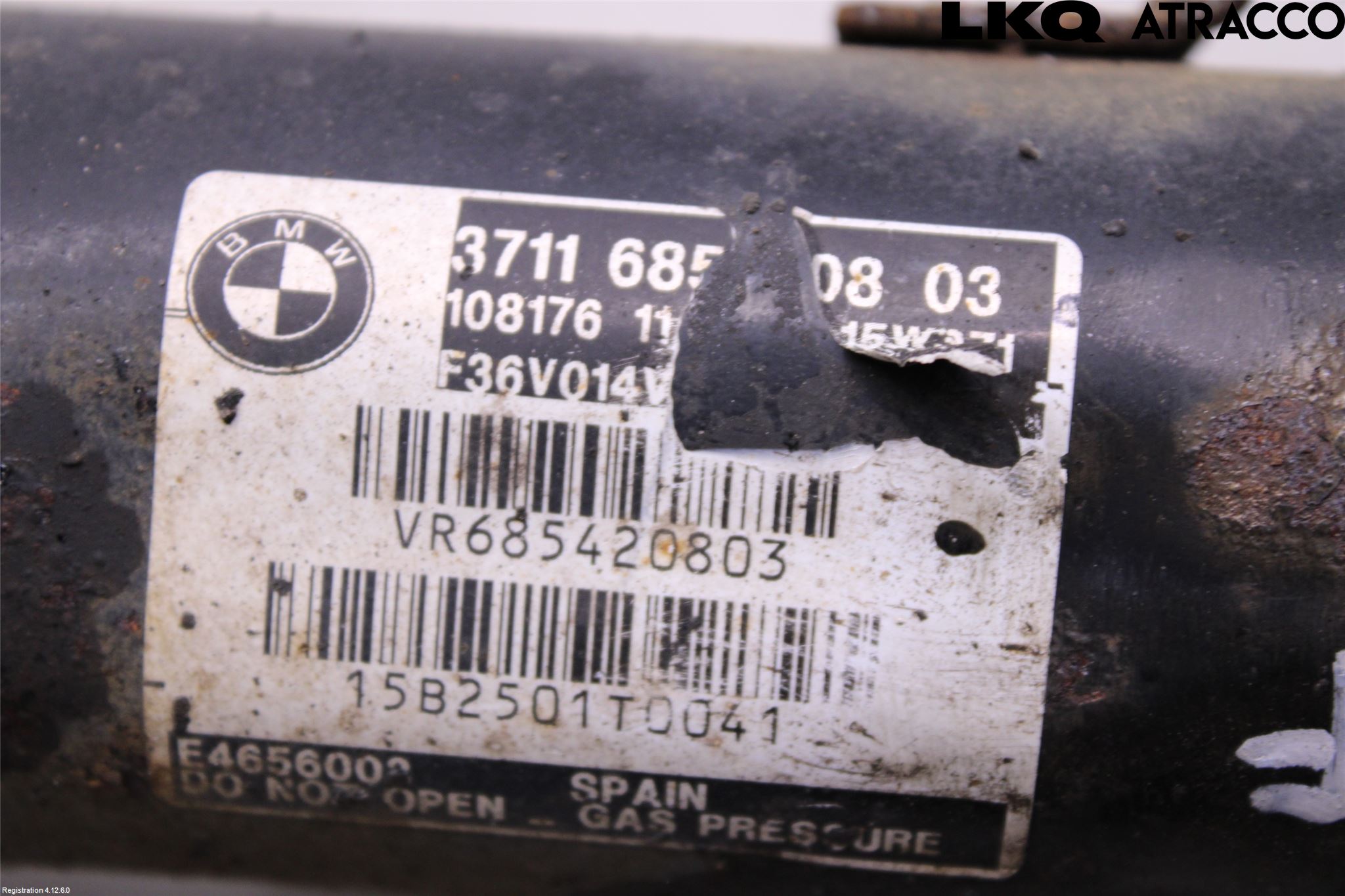 BMW 4 F32/F33/F82/F83 13-20 Fjäderben Fram Höger
